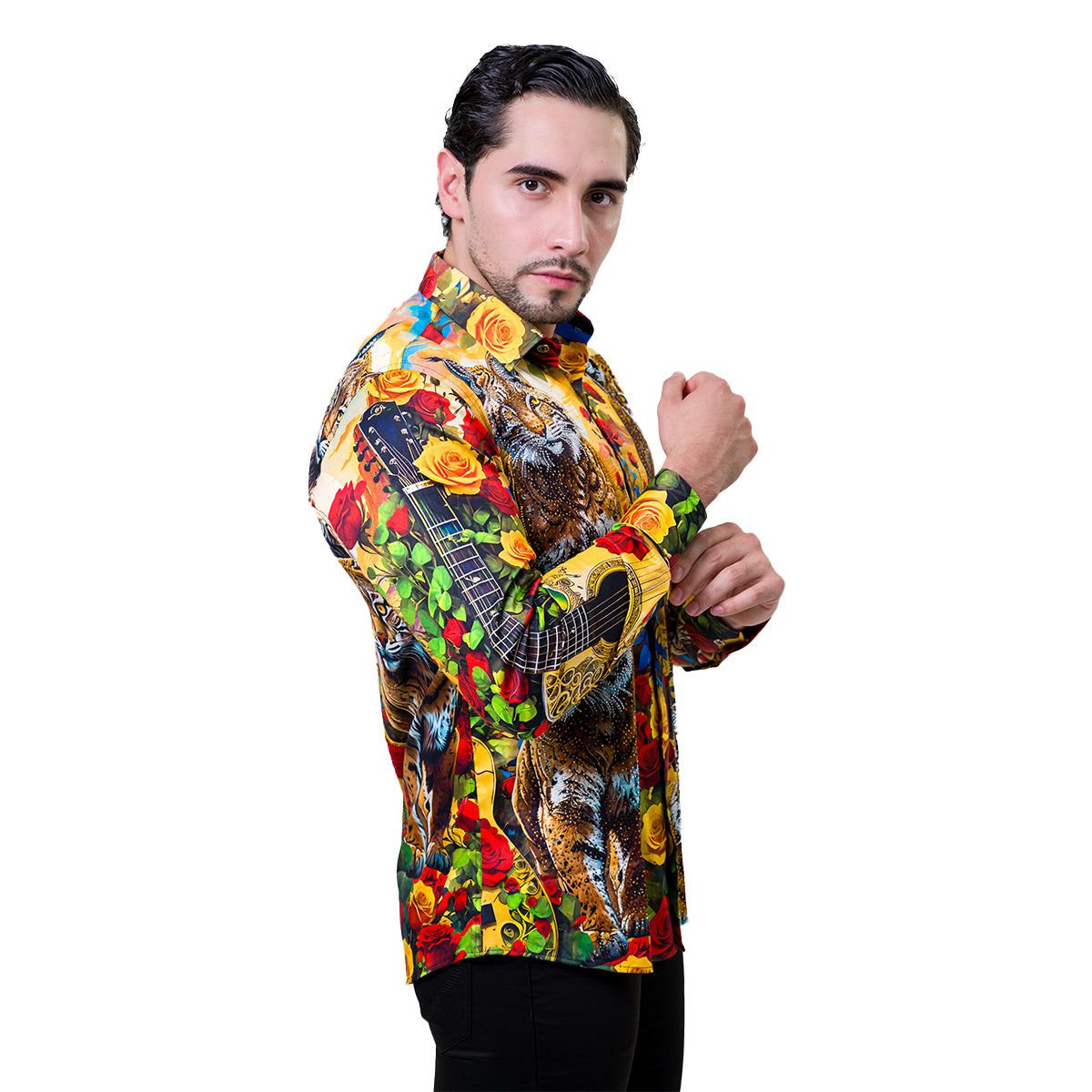 CAMISA MANGA LARGA BARABAS 4SPR08MULTI