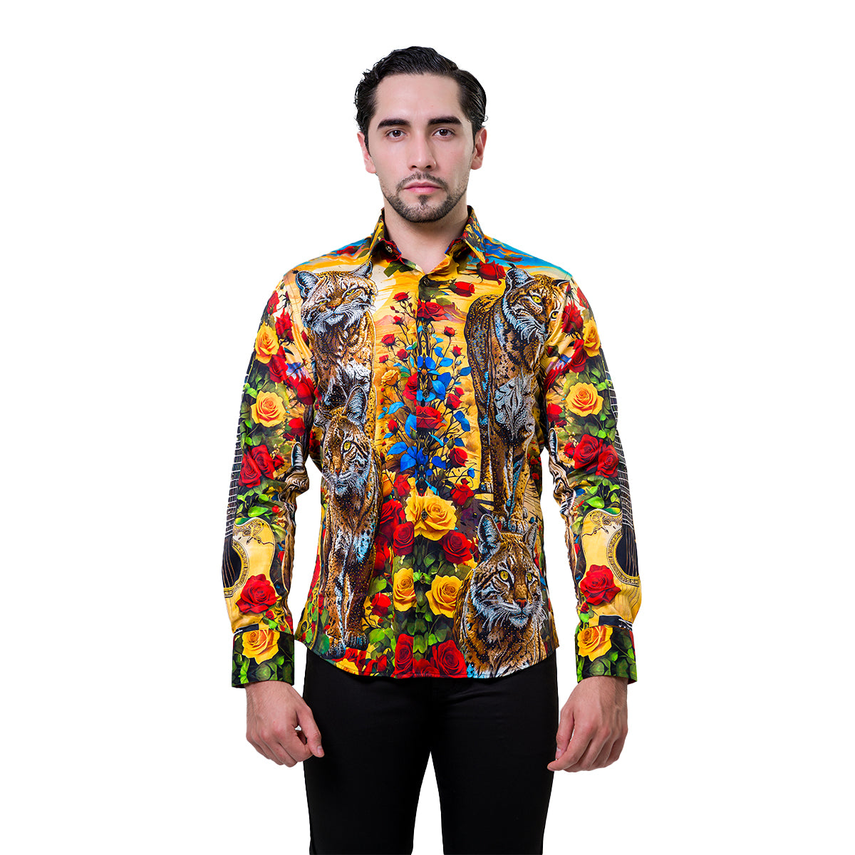 CAMISA MANGA LARGA BARABAS 4SPR08MULTI