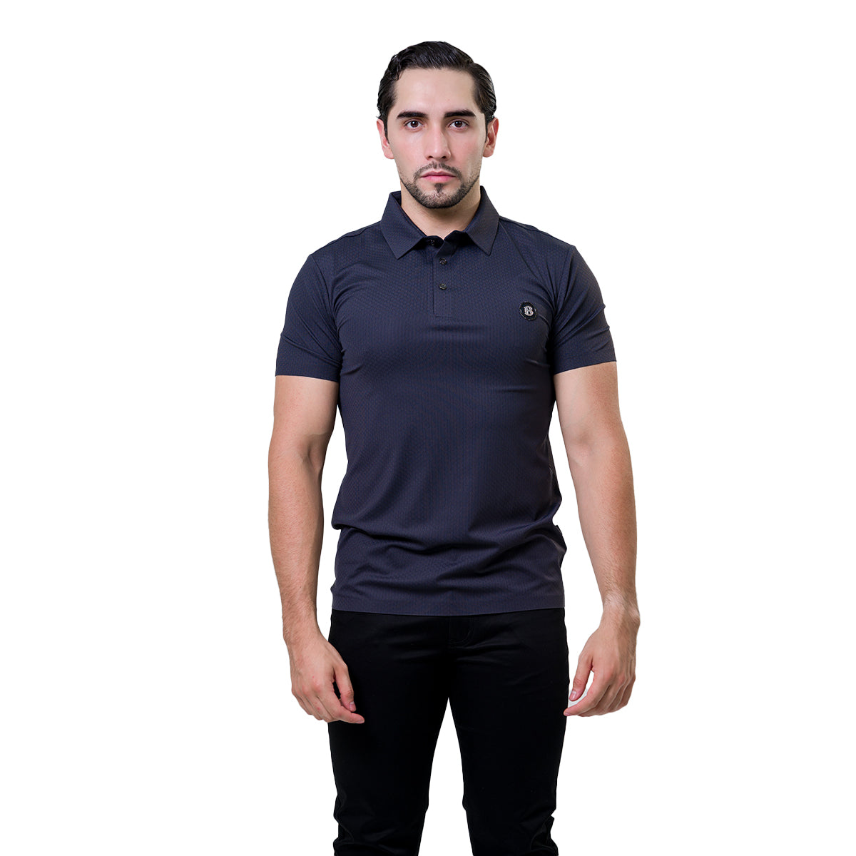 PLAYERA BARABAS CHARCOAL 5P04CHARCOAL