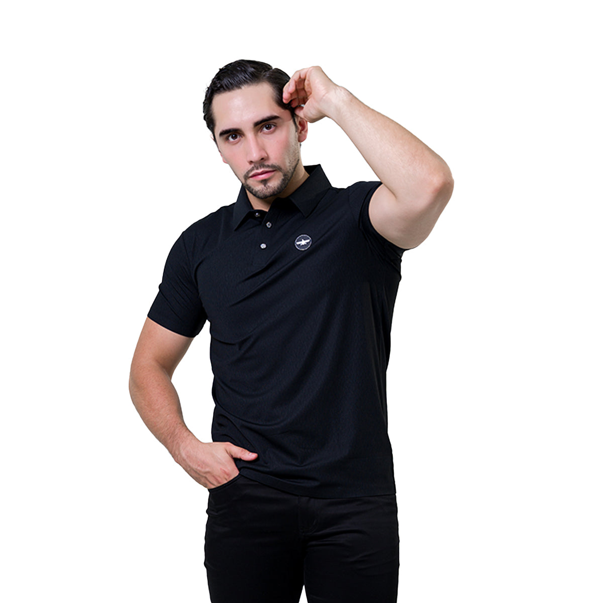 PLAYERA BARABAS BLACK 5P10BLACK