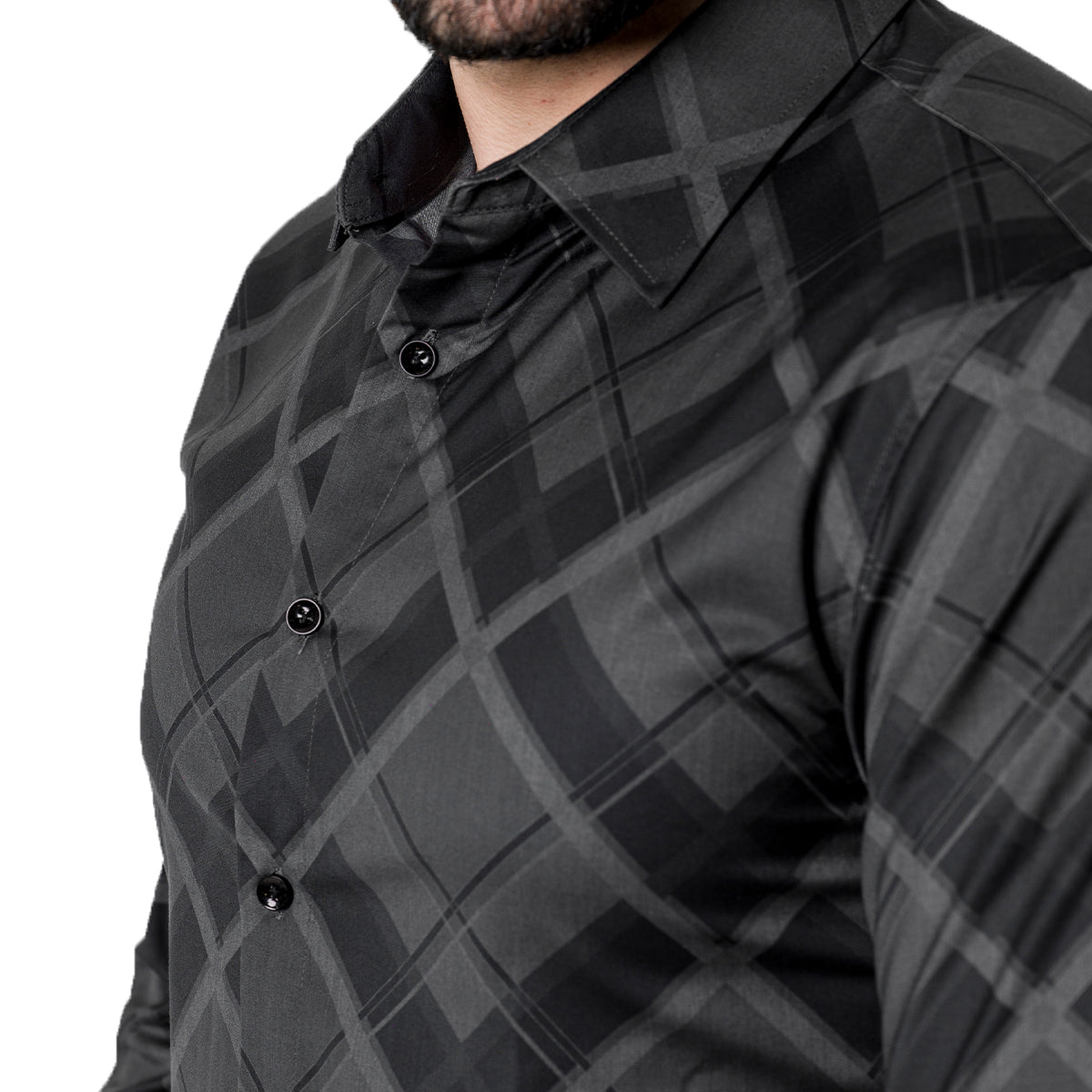 CAMISA PAVINI MANGA LARGA PVLS18305GREY