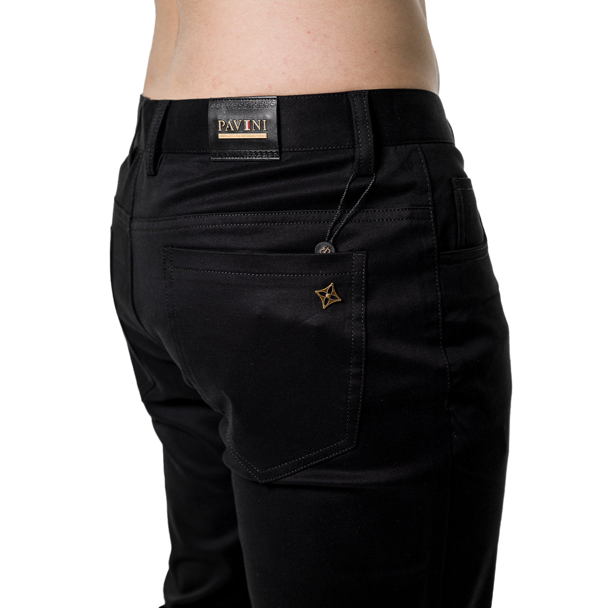 PANTALON PAVINI BLACK P9085BLACK