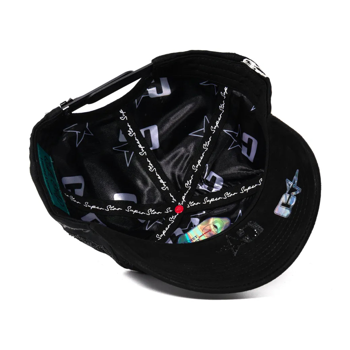 GORRA CASH ONLY SUPER STAR CLUB BLACK