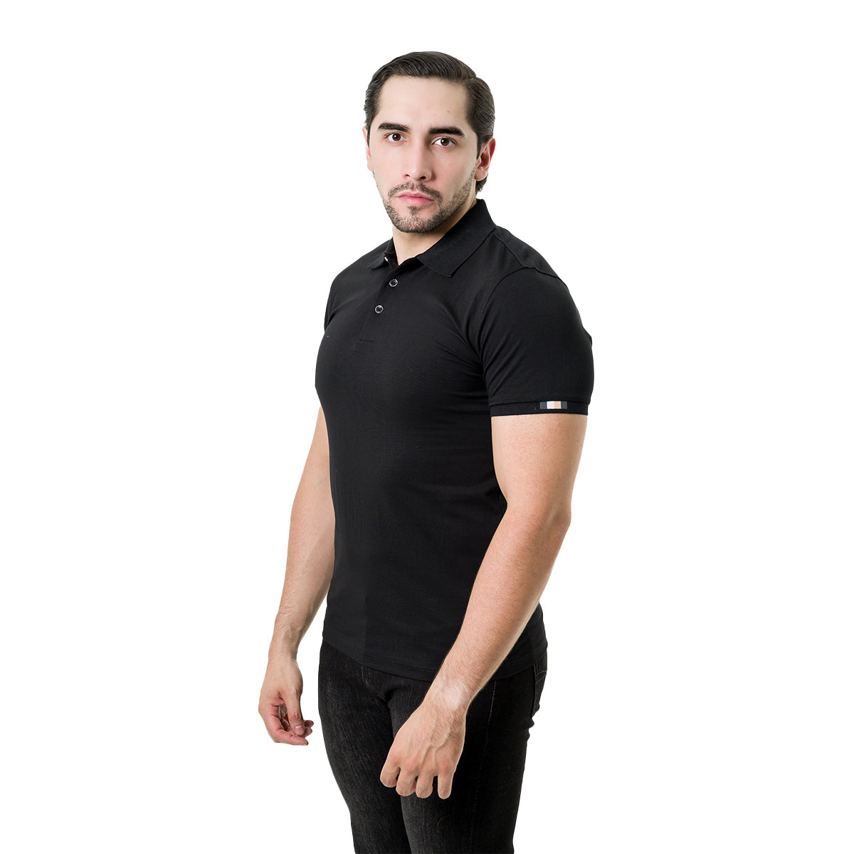PLAYERA PAVINI BLACK P2279BLACK
