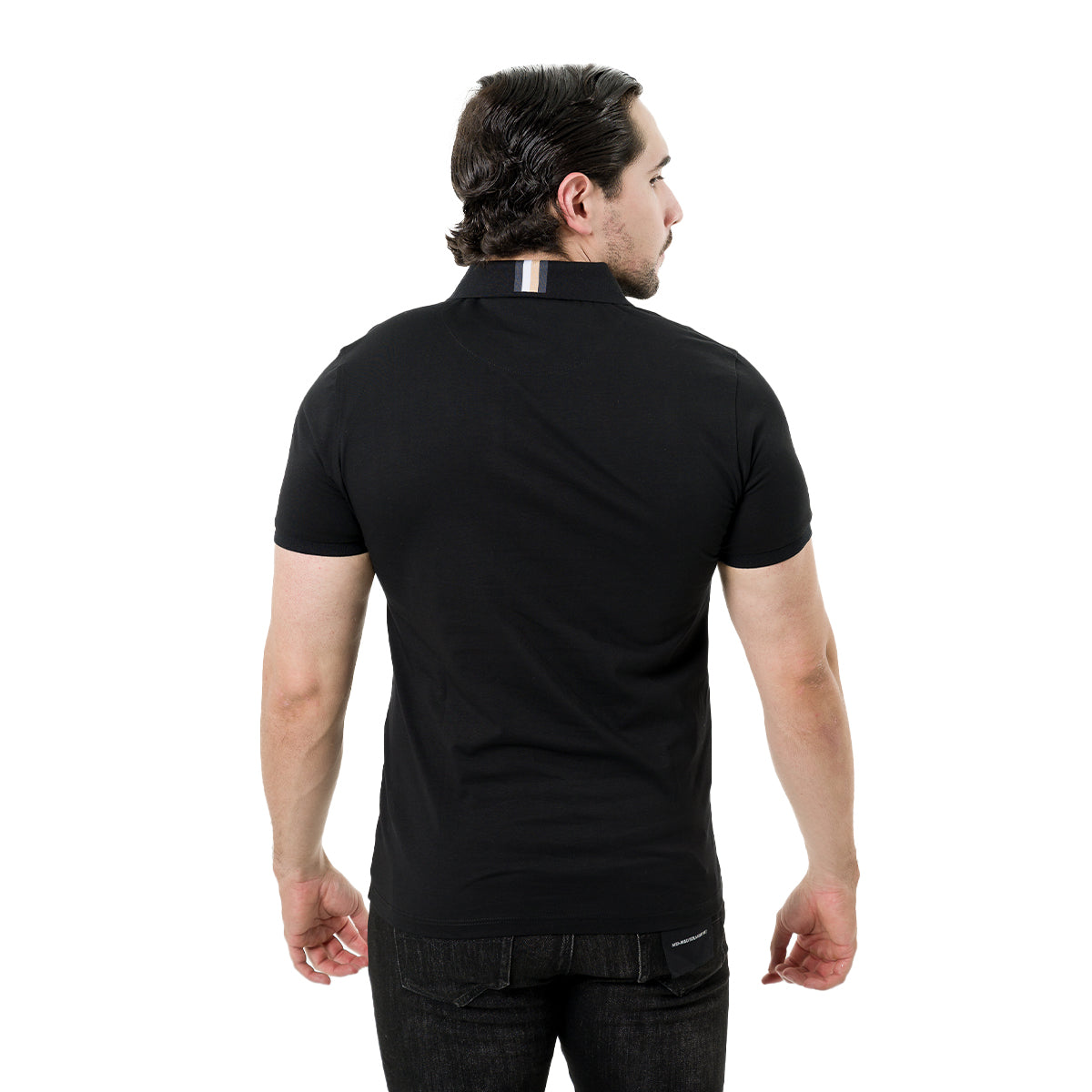 PLAYERA PAVINI BLACK P2279BLACK