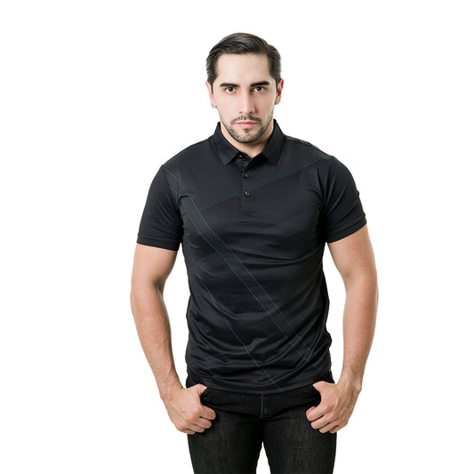 PLAYERA PAVINI BLACK P3374BLACK