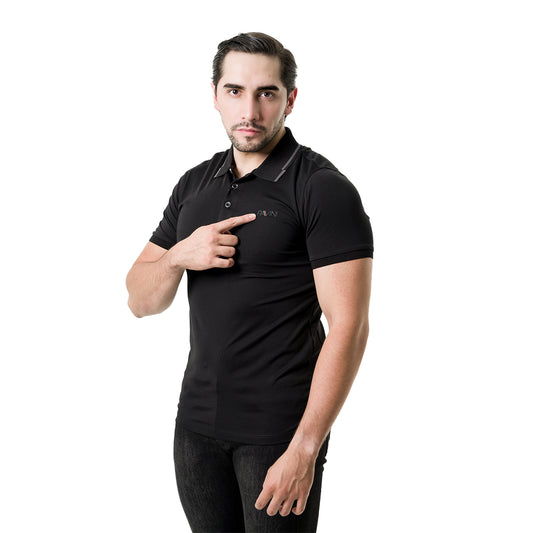 PLAYERA PAVINI BLACK P2249BLACK