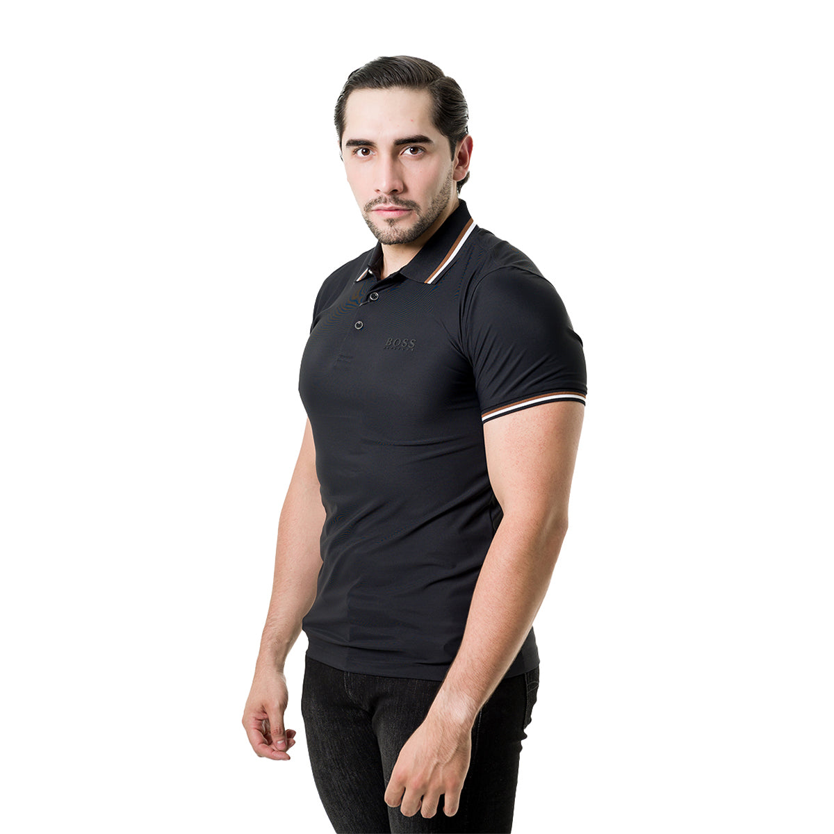 PLAYERA PAVINI BLACK P2289BLACK