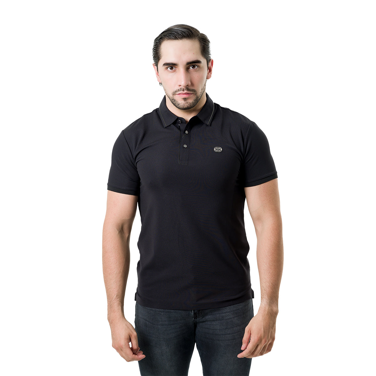PLAYERA PAVINI BLACK P3340BLACK
