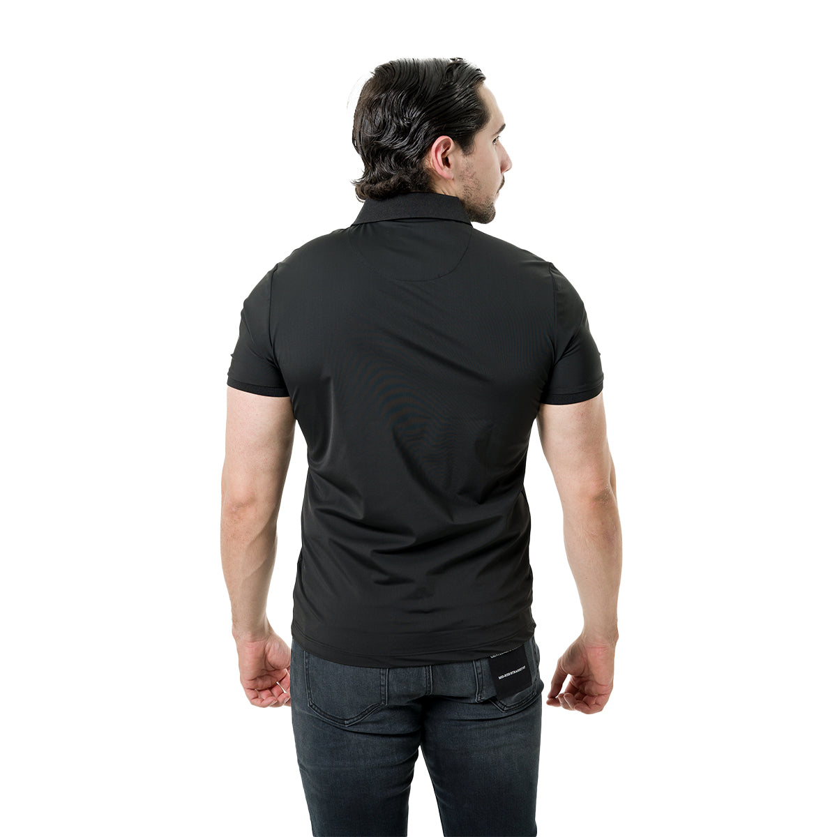 PLAYERA PAVINI BLACK P4006BLACK