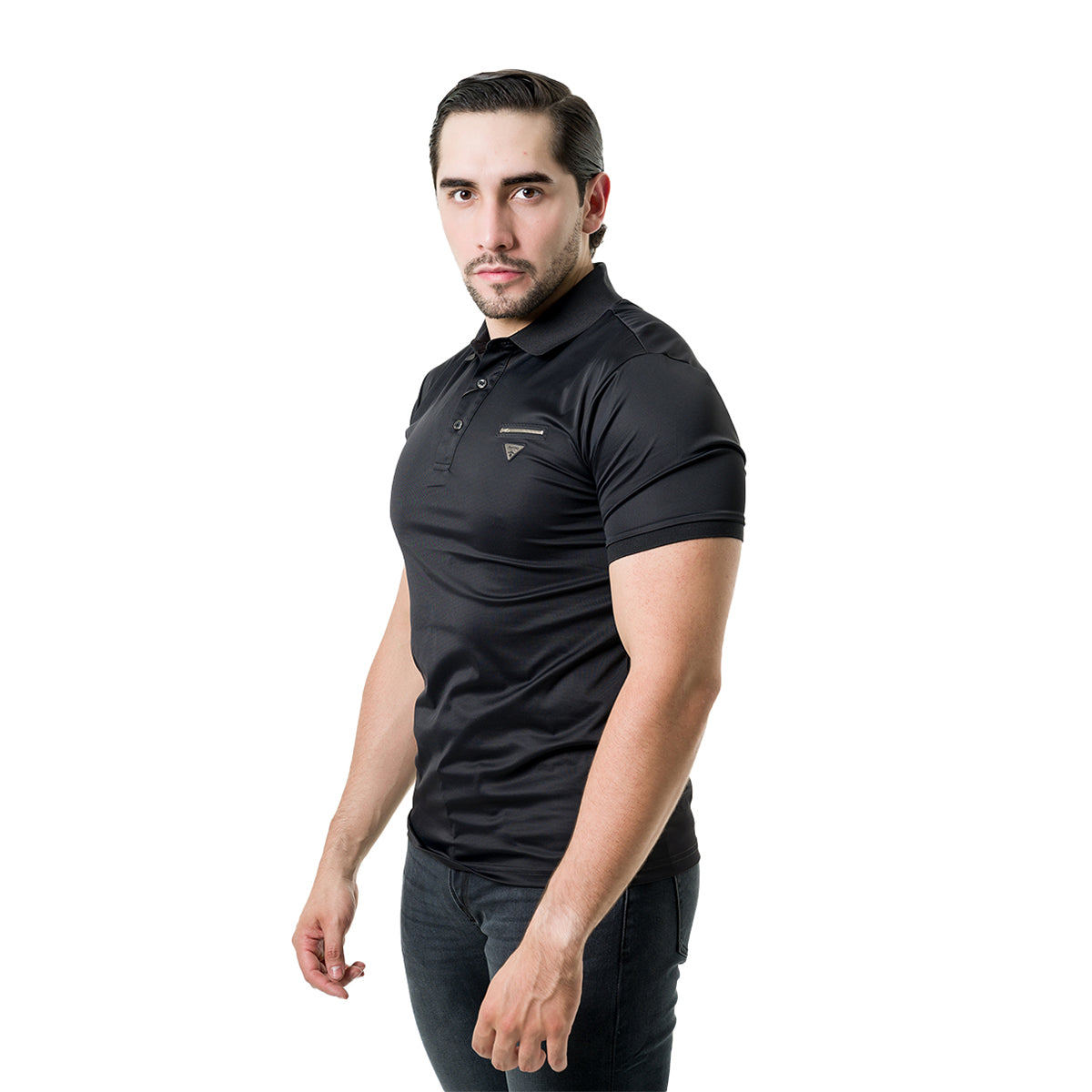 PLAYERA PAVINI BLACK P3280BLACK
