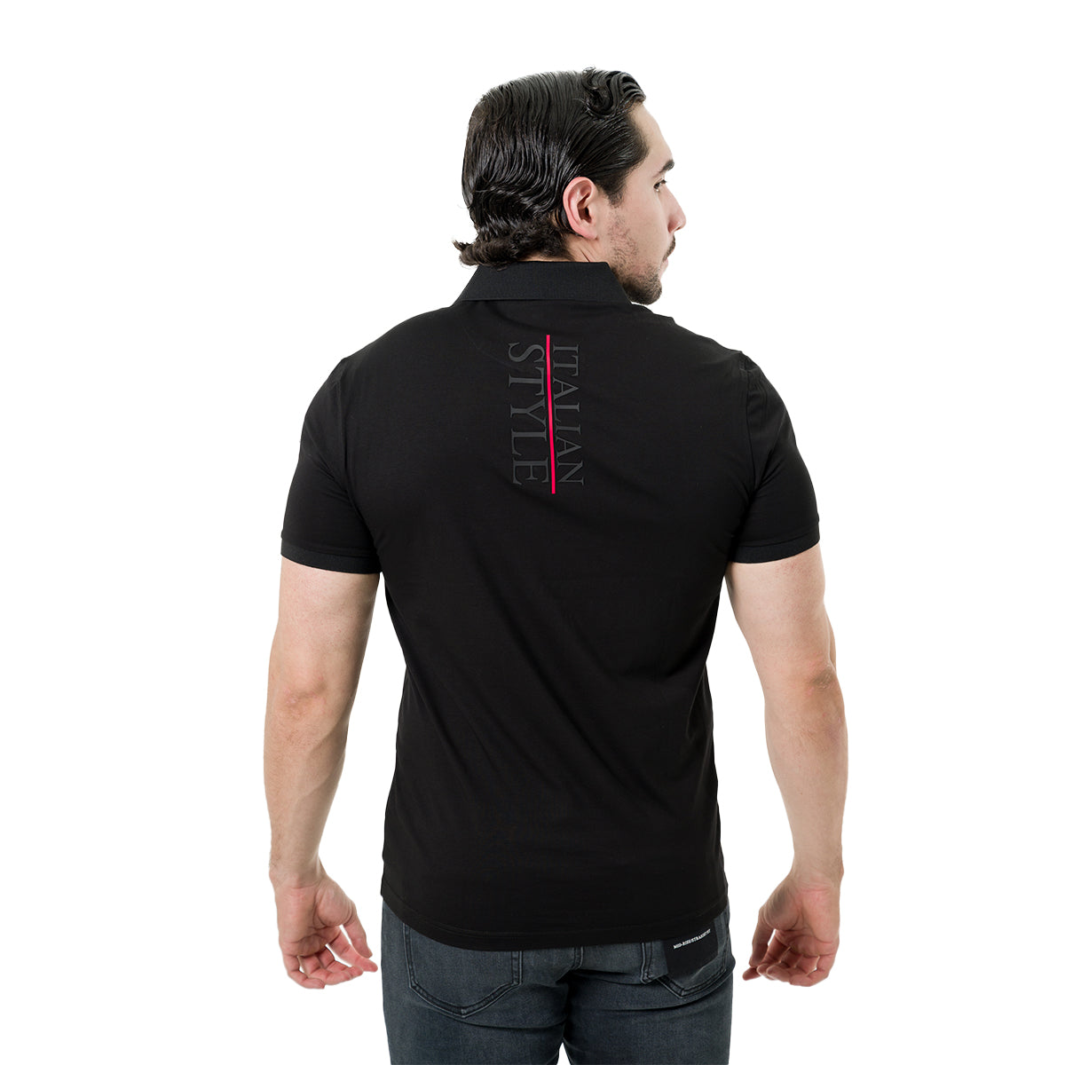 PLAYERA PAVINI BLACK P3376BLACK