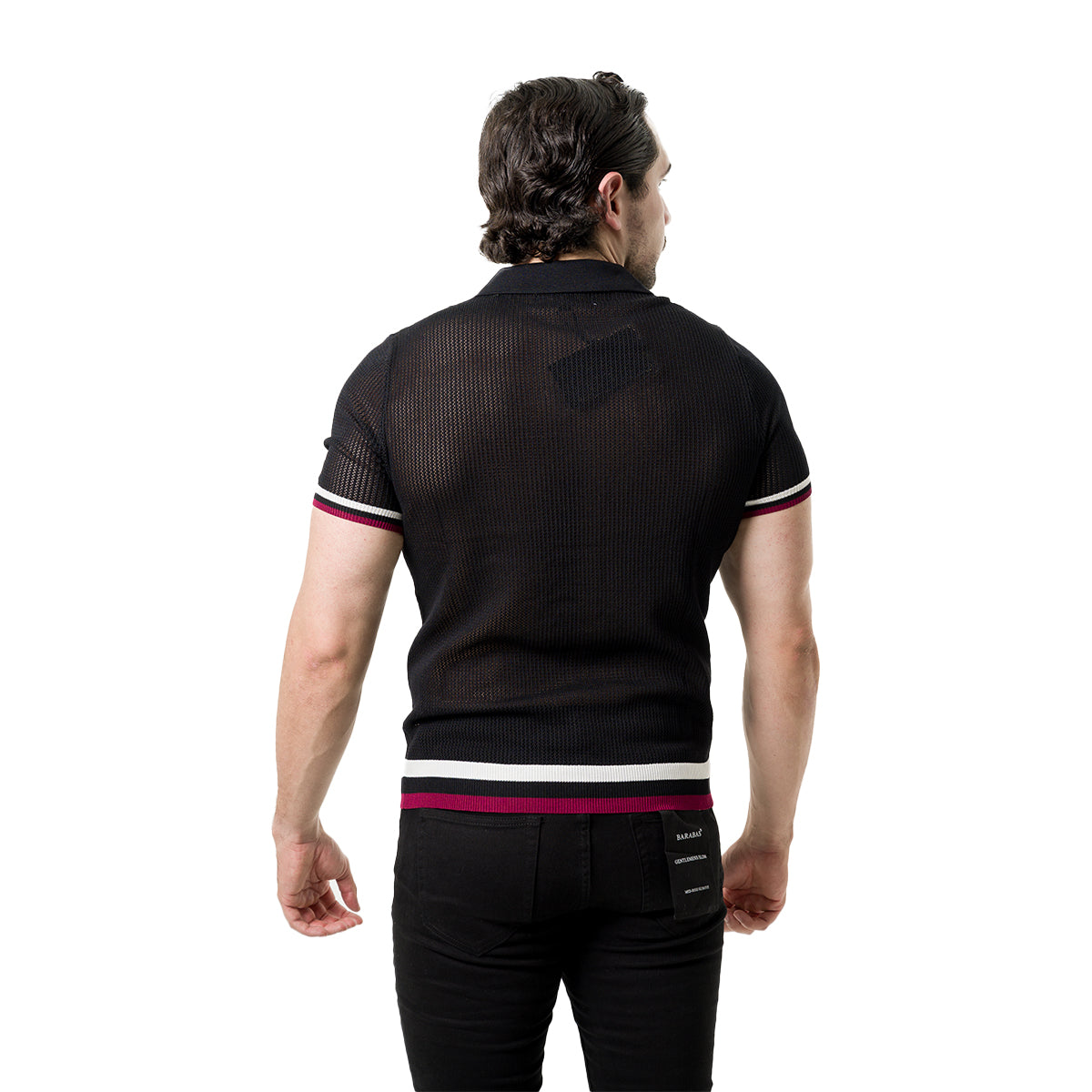 PLAYERA PAVINI BLACK G5165BLACK