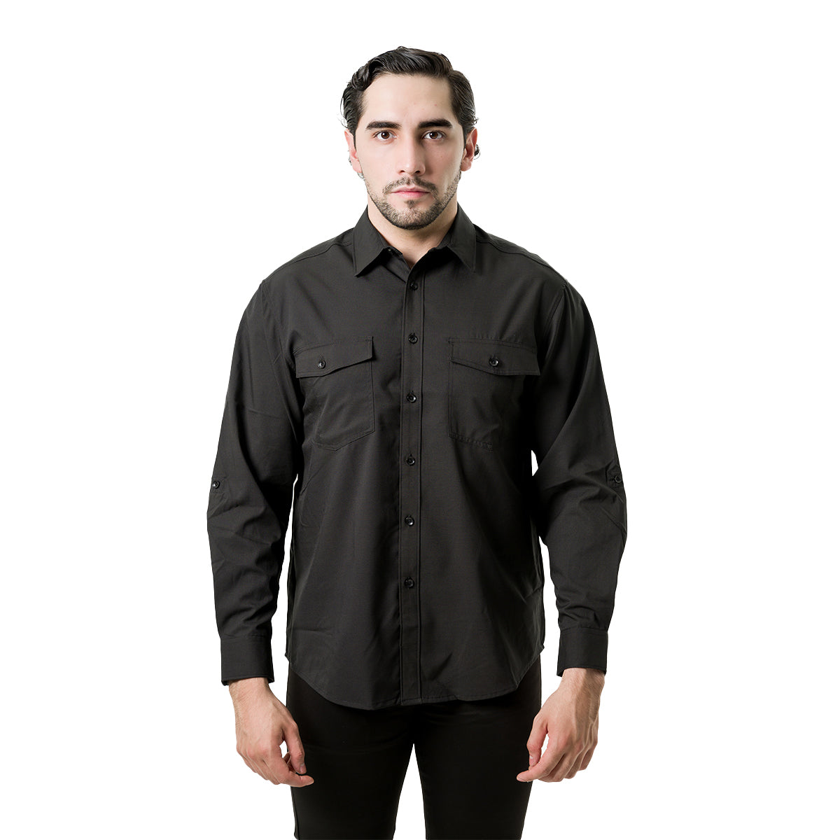 CAMISA MANGA LARGA PAVINI PVLS175BLACK