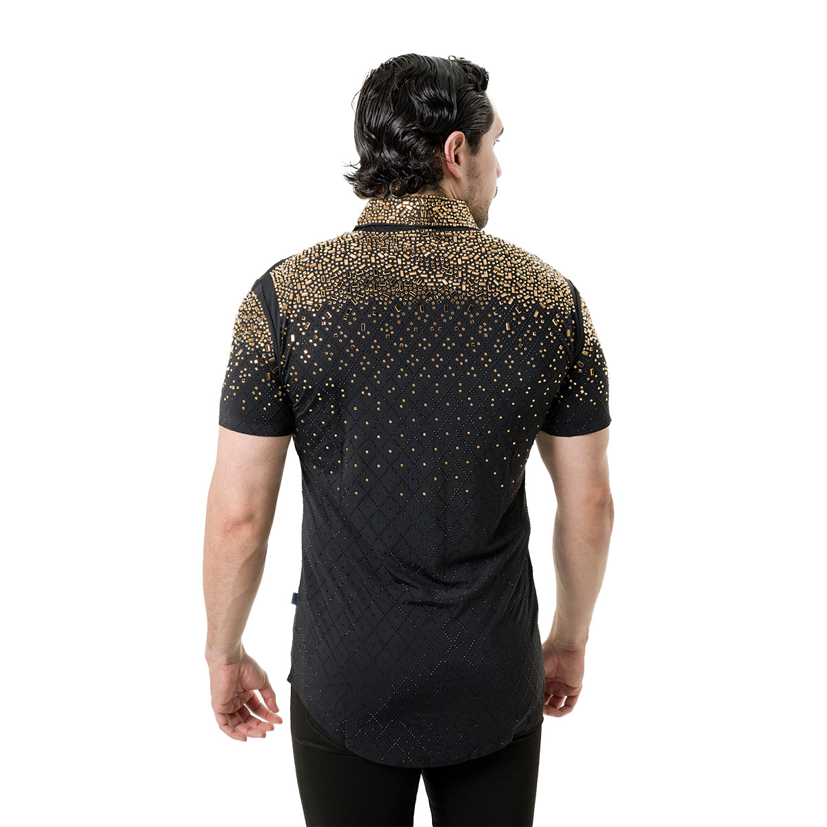CAMISA MANGA CORTA BARABAS 5SST20BLACKGOLD