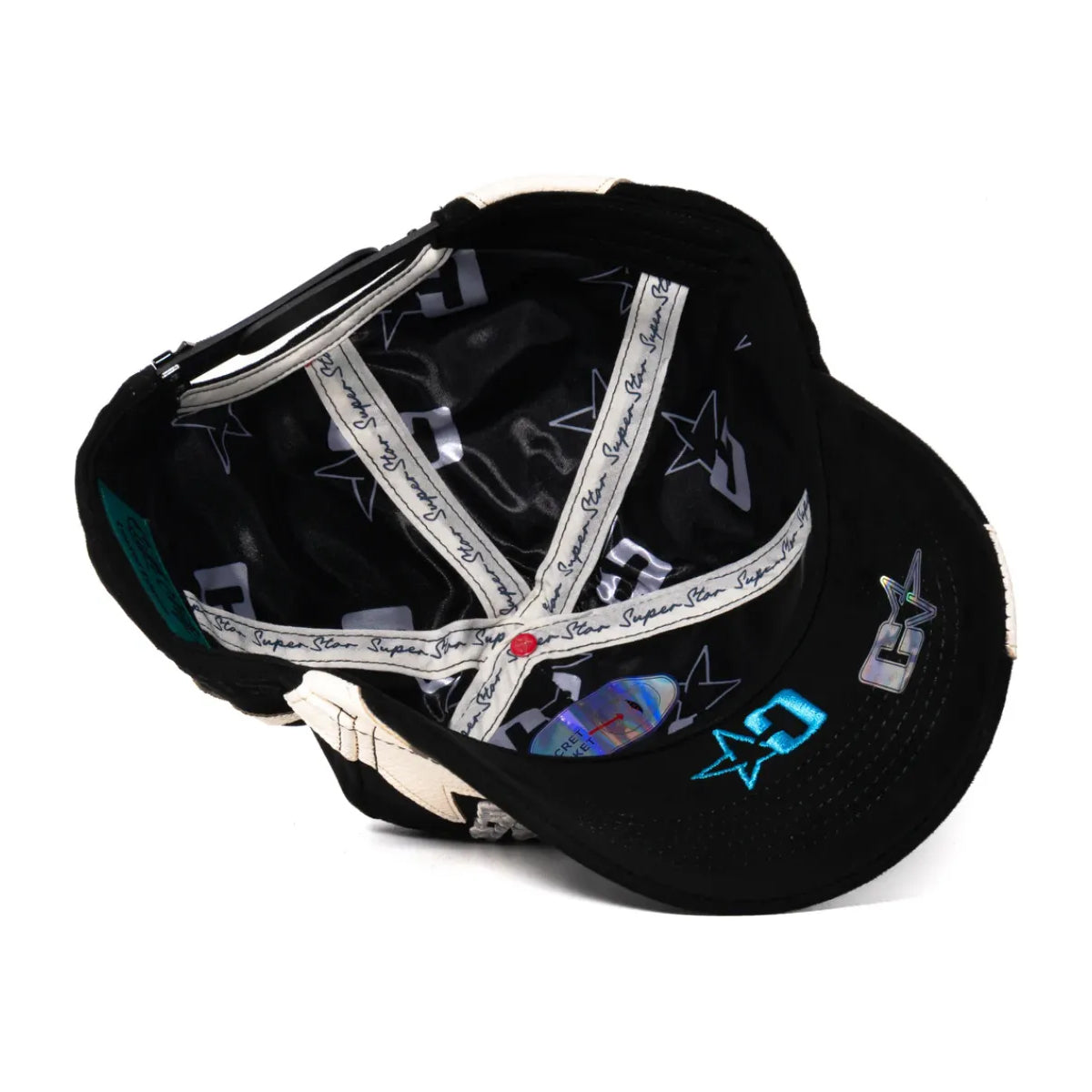 GORRA CASH ONLY SUPER STAR CLUB BLACK