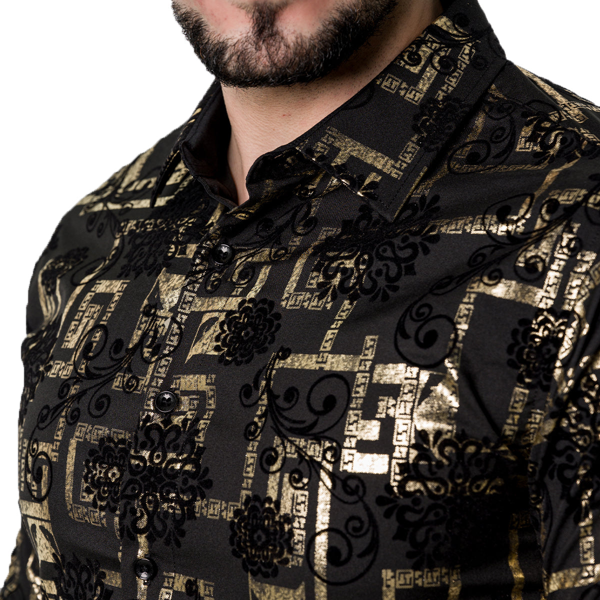 CAMISA PAVINI MANGA LARGA PVLS18103GOLD