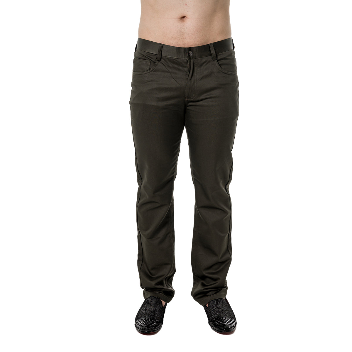 PANTALON PAVINI BLACK P9103GREEN