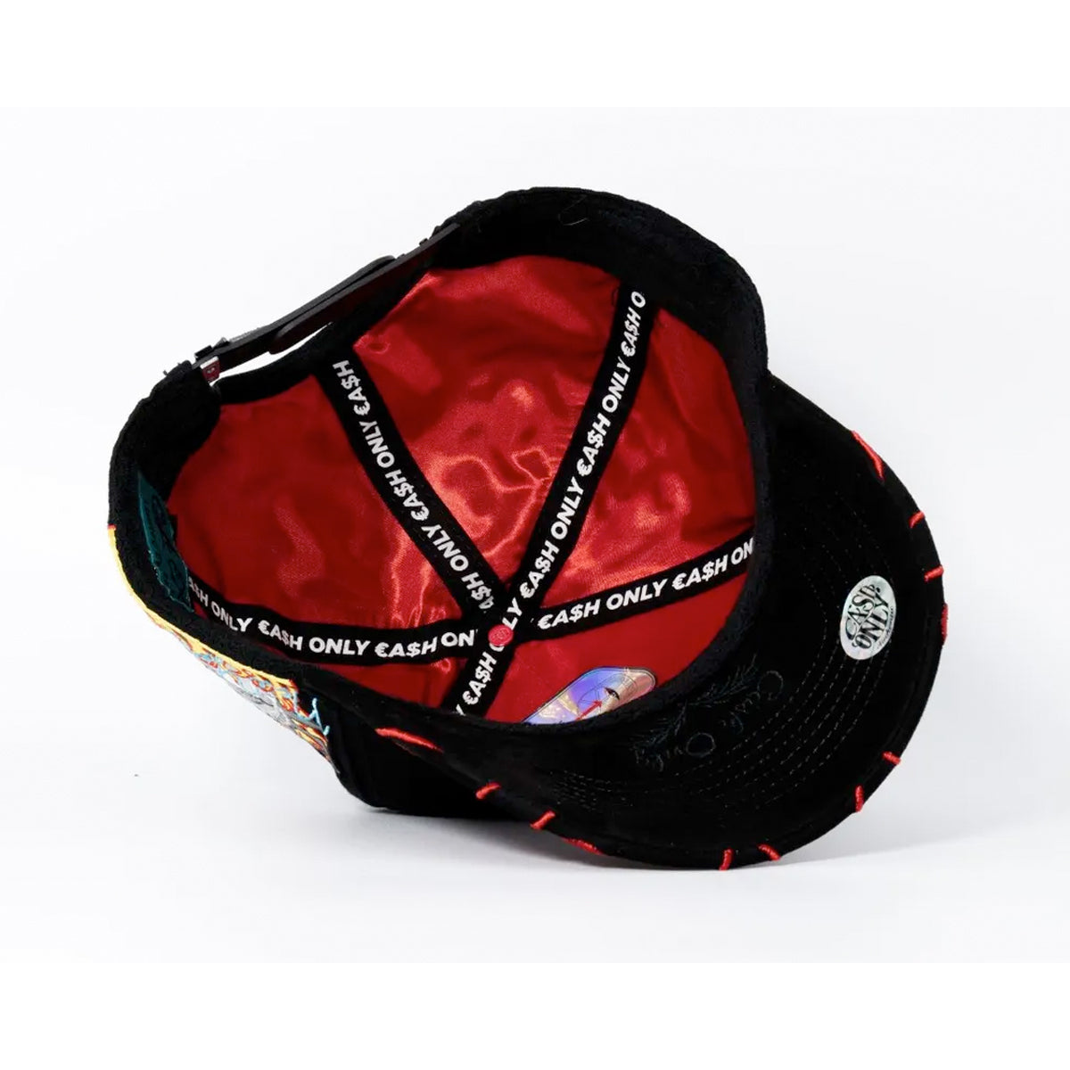 GORRA CASH ONLY NEW YORK FLAMES RED