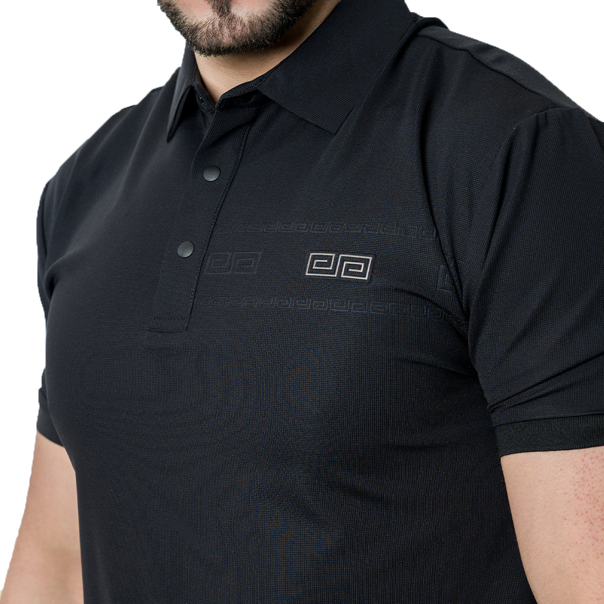 PLAYERA PAVINI BLACK P26016BLACK