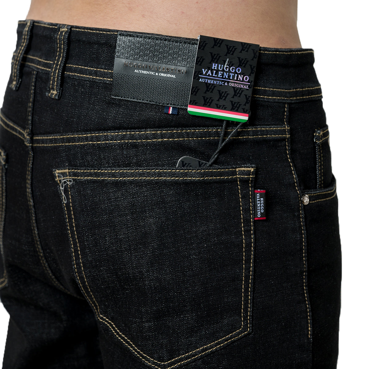 PANTALÓN HUGO VALENTINO HVM142BLACK