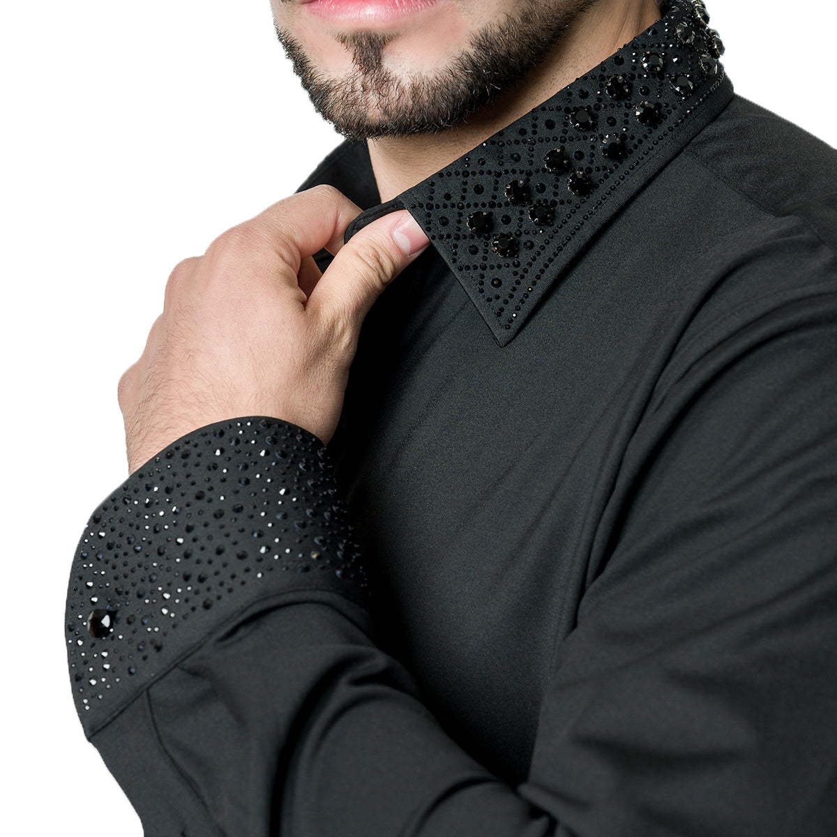 CAMISA MANGA LARGA BARABAS BLACK 3B29BLACKBLACK