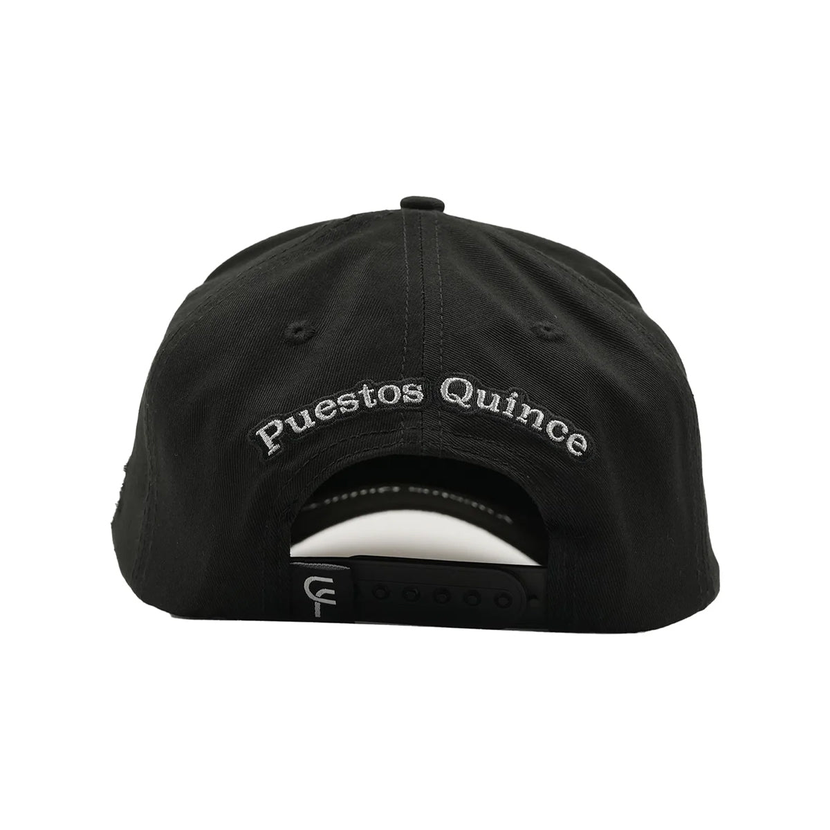 GORRA FLORENCE CAPS PUESTOS QUINCE NEGRO GALLO PLATA