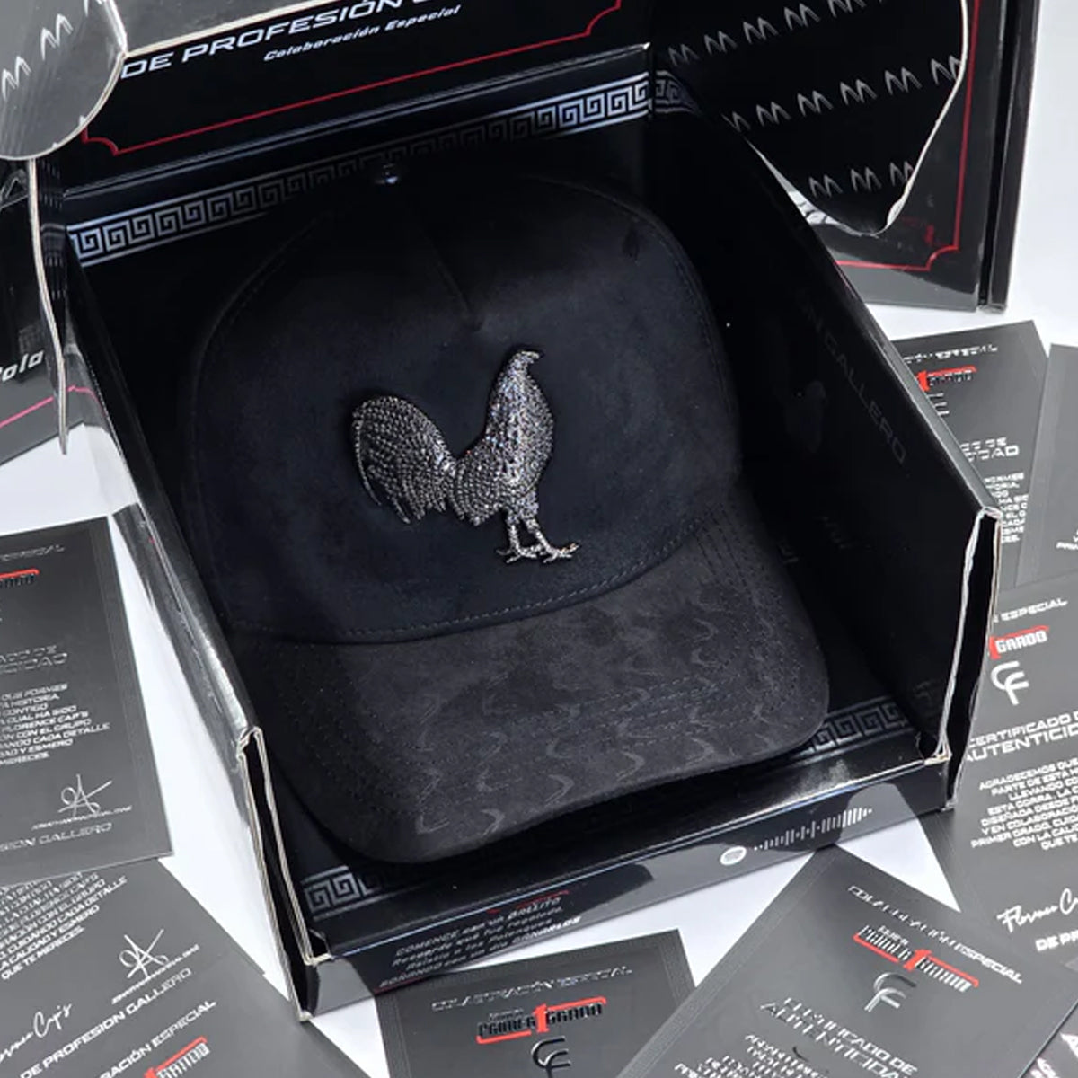 GORRA FLORENCE CAPS DE PROFESIÓN GALLERO PEDRERIA