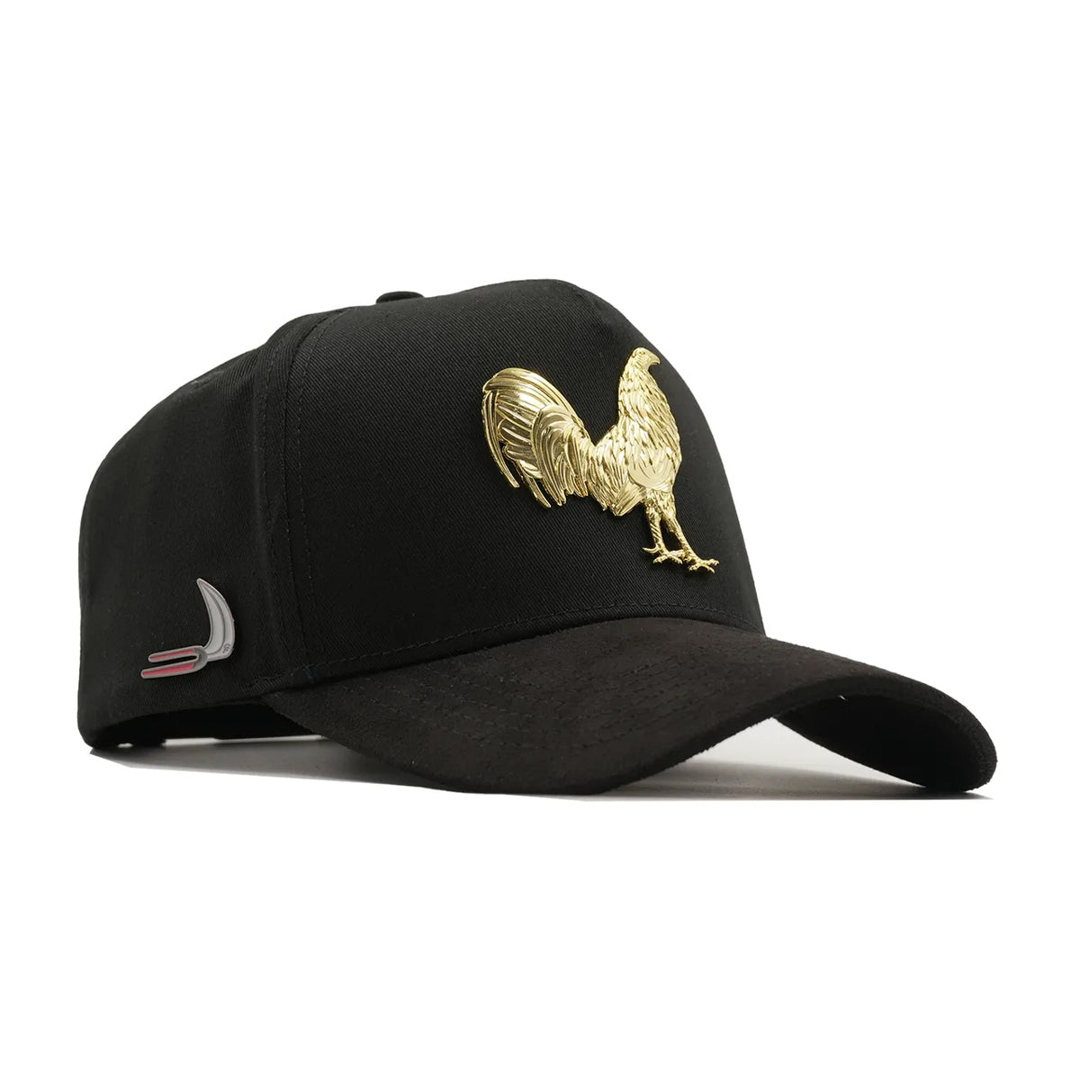 GORRA FLORENCE CAPS PUESTOS QUINCE NEGRO GALLO DORADO