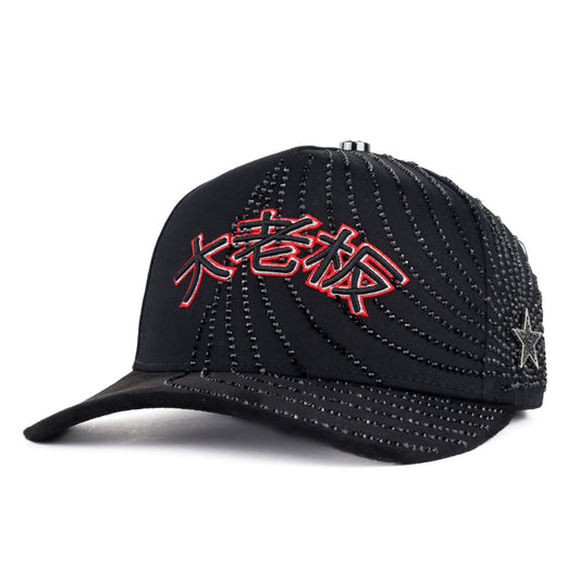 GORRA BIG BOSS RED STARS SNAPBACK BLACK