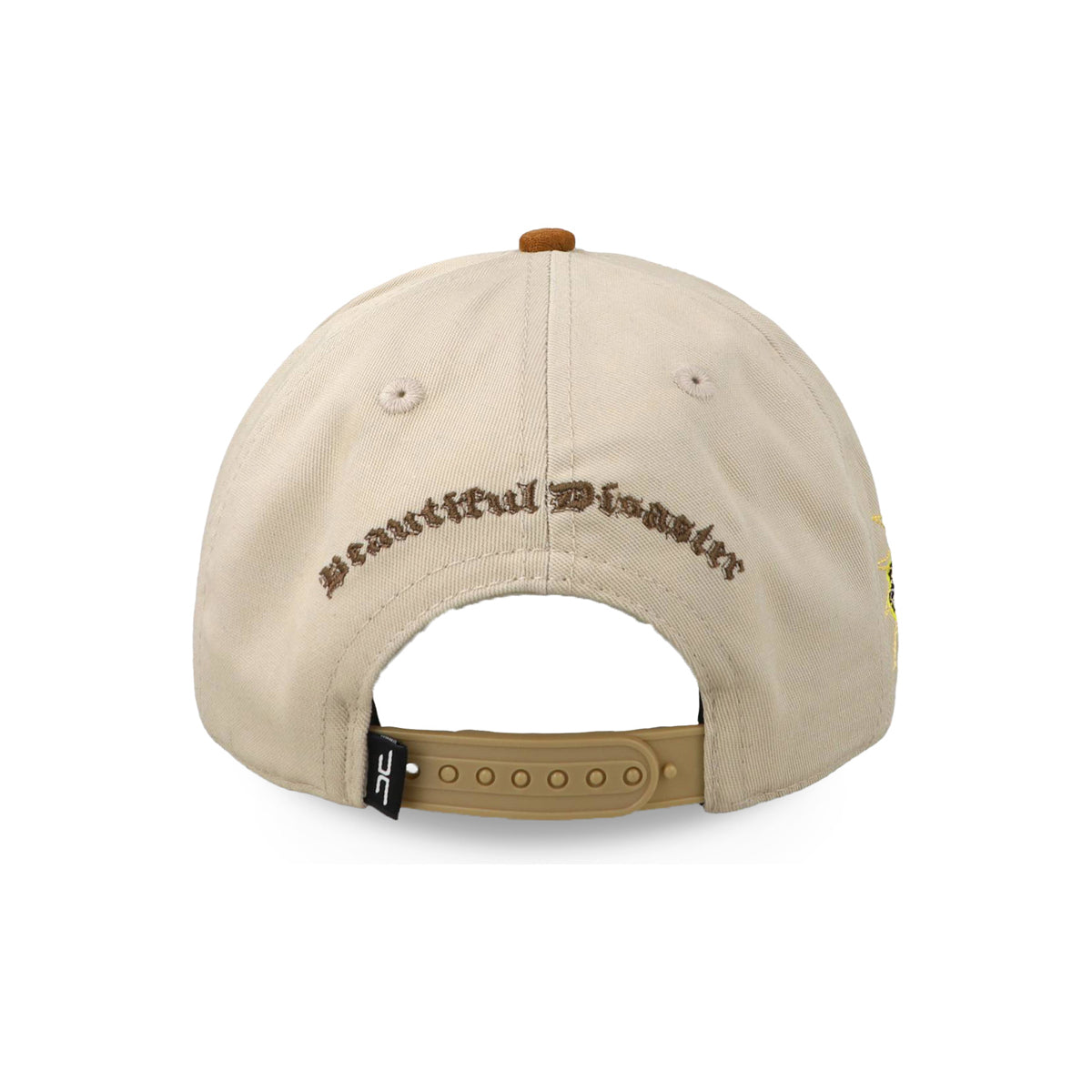GORRA JC HATS BEAUTIFUL DISASTER HAPPY BEIGE 3451