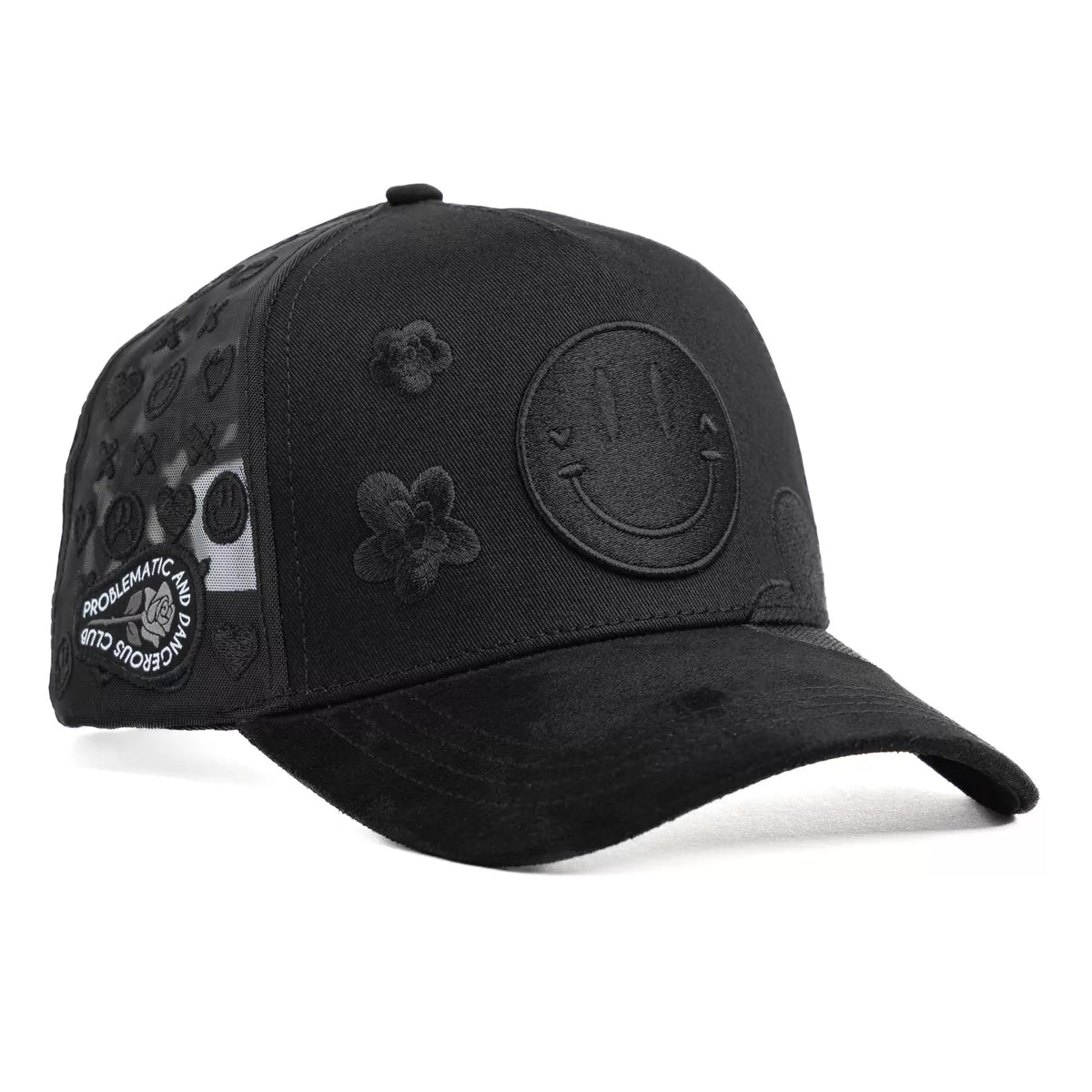 GORRA PROBLEMATIC & DANGEROUS CLUB LOVERS HEART BLACK