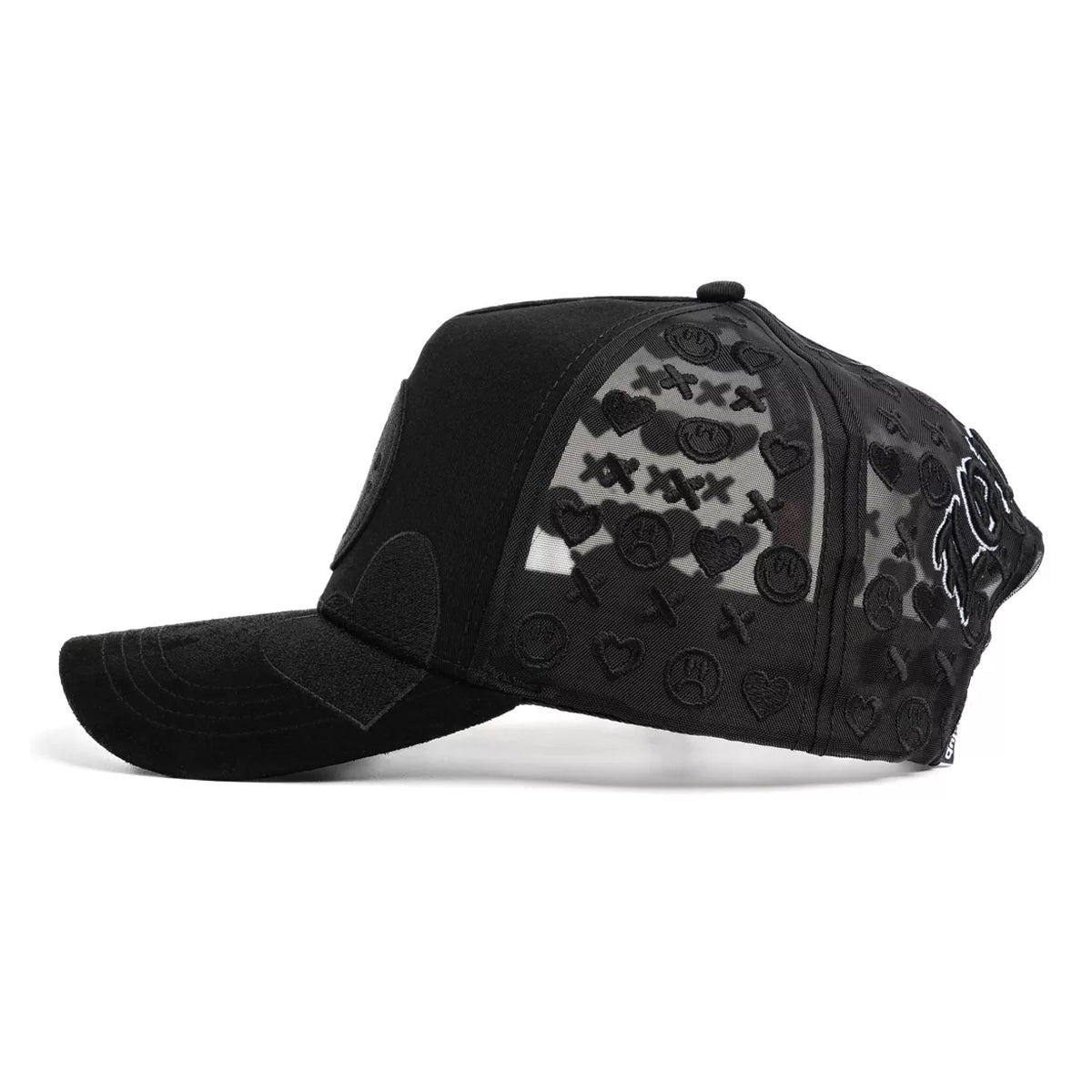 GORRA PROBLEMATIC & DANGEROUS CLUB LOVERS HEART BLACK