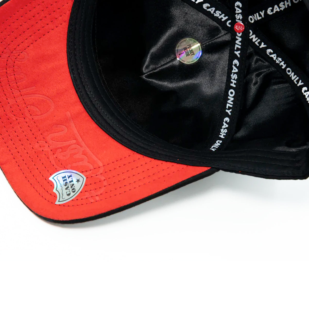 GORRA CASH ONLY TEDDY IS BURNING BLACK
