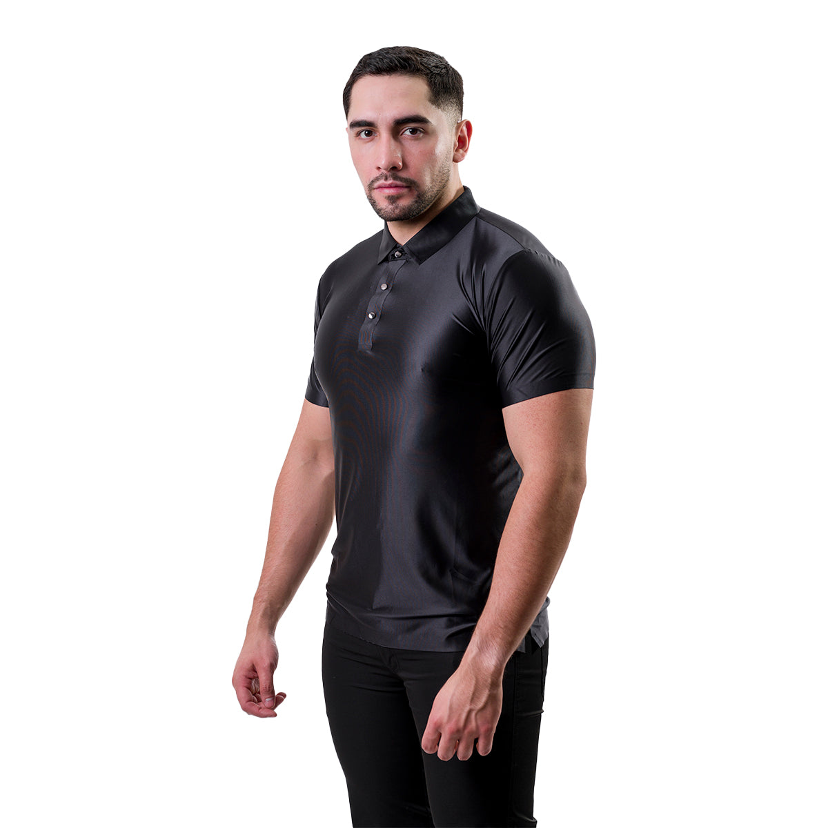 PLAYERA BAROCCO BLACK PS567BLACK