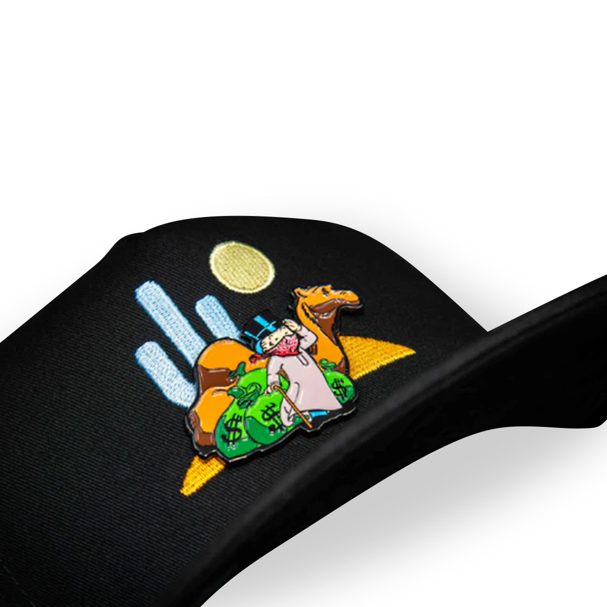 GORRA CASH ONLY MONOPOLY BUBAI PREMIUM BLACK