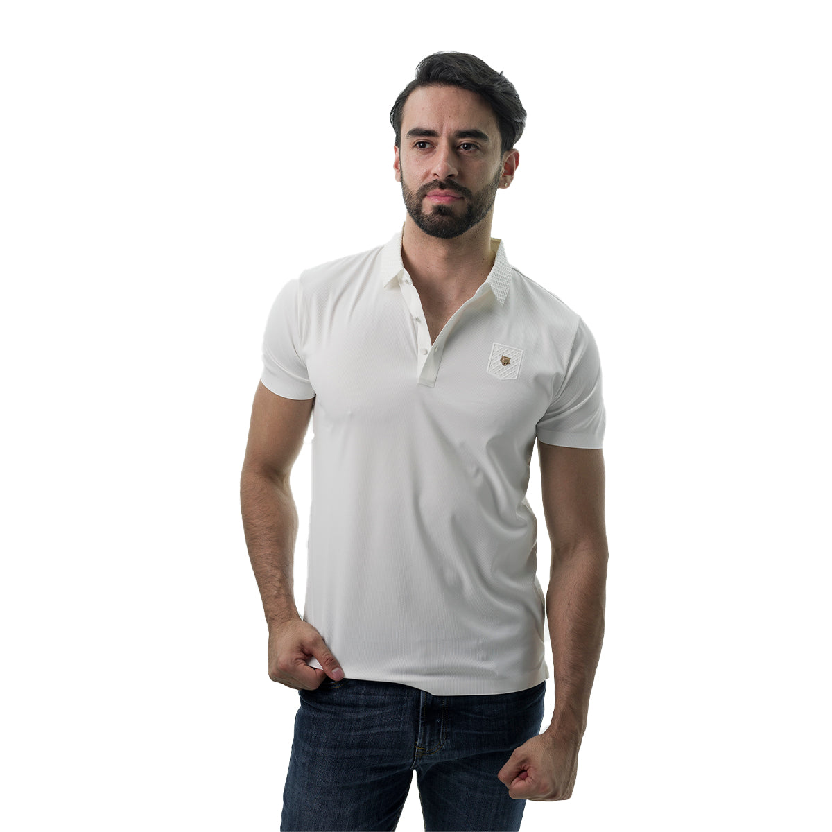 PLAYERA BAROCCO PS540WHITE