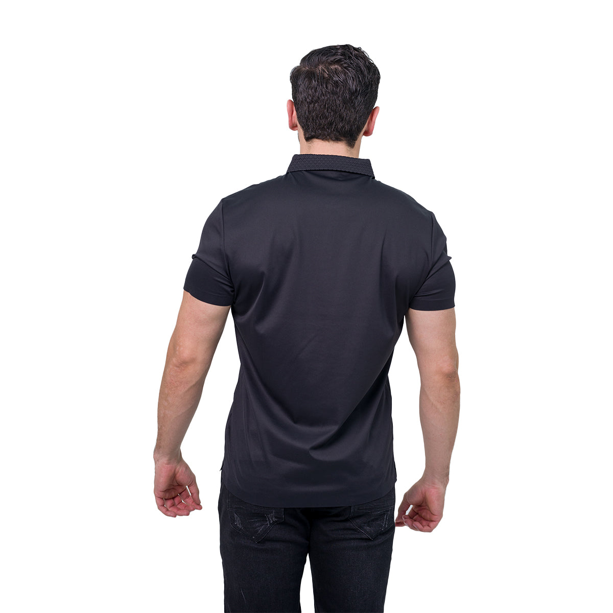 PLAYERA BAROCCO BLACK PS540BLACK