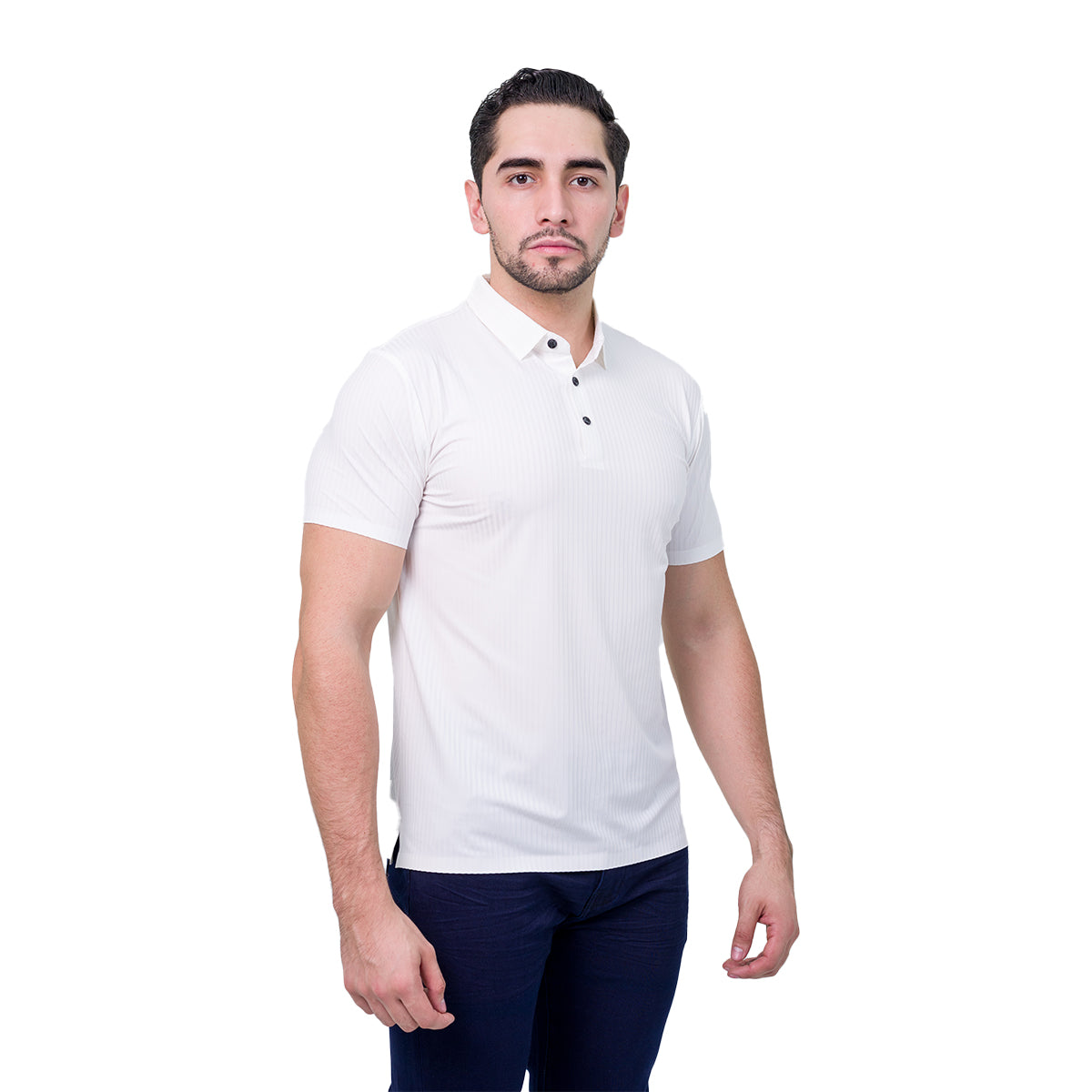 PLAYERA BAROCCO WHITE PS514WHITE