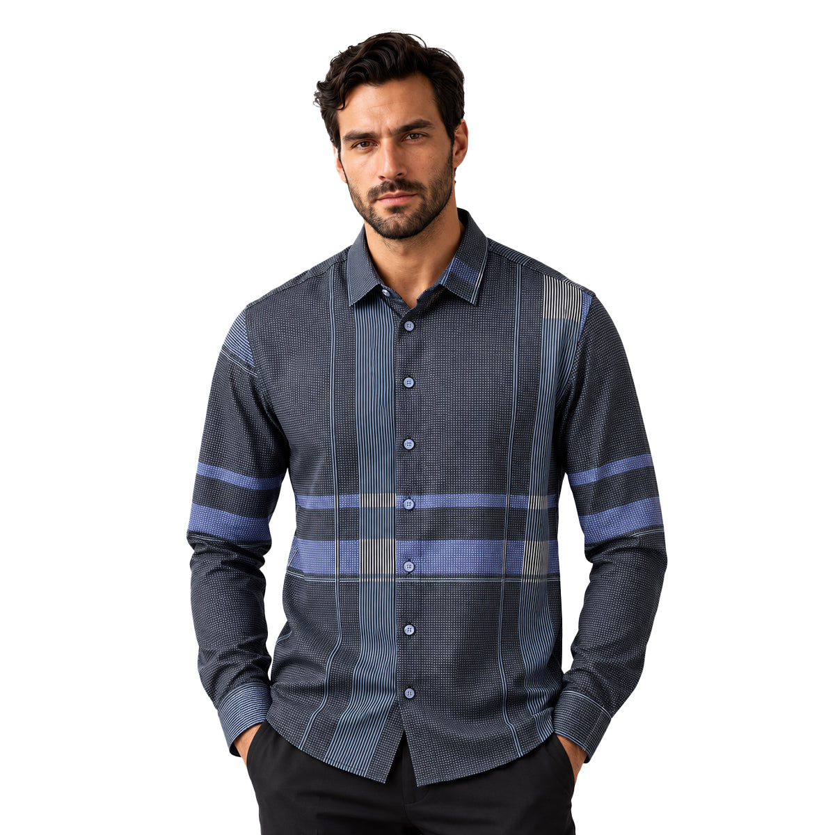 CAMISA PAVINI MANGA LARGA PVLS29008