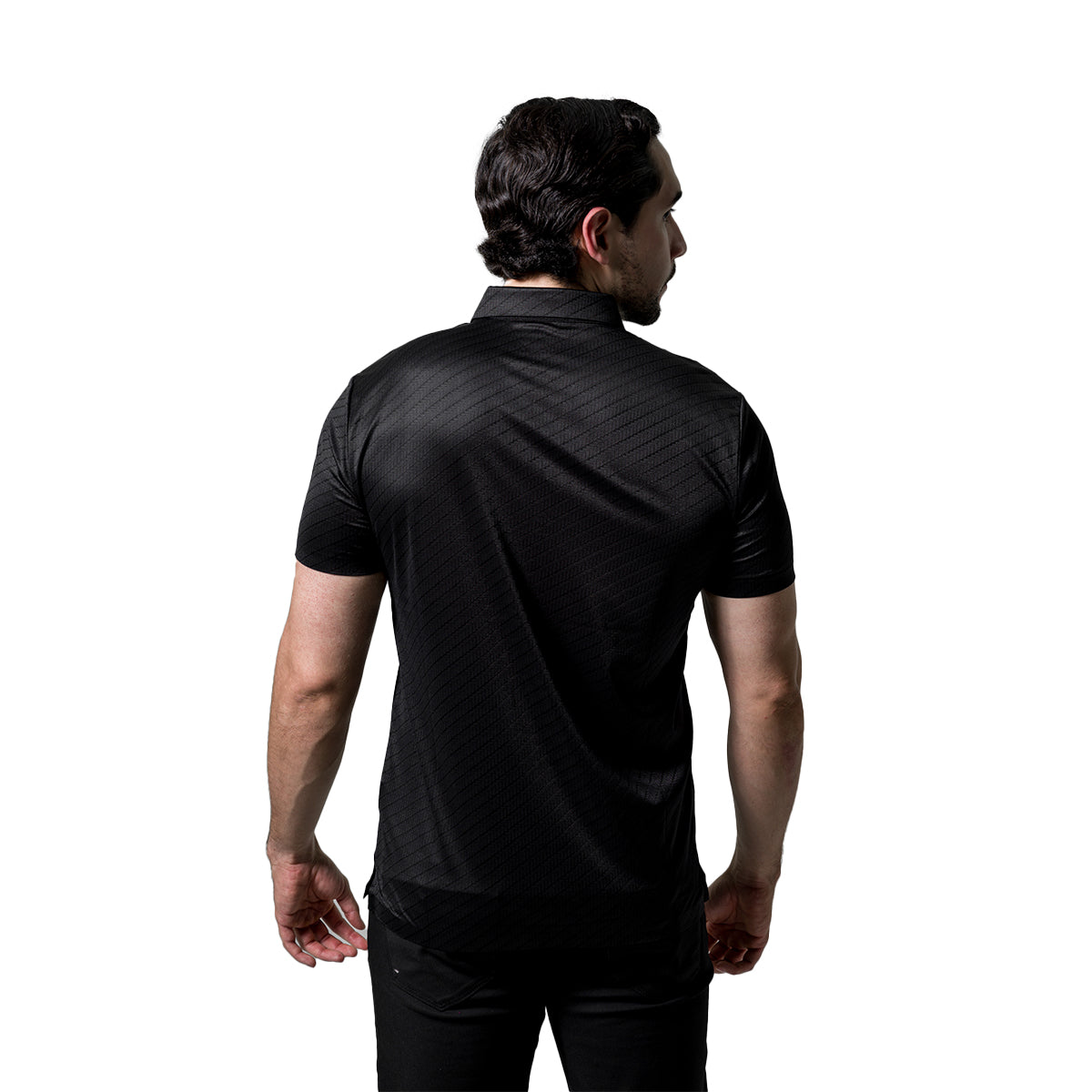 PLAYERA BAROCCO BLACK PS708BLACK