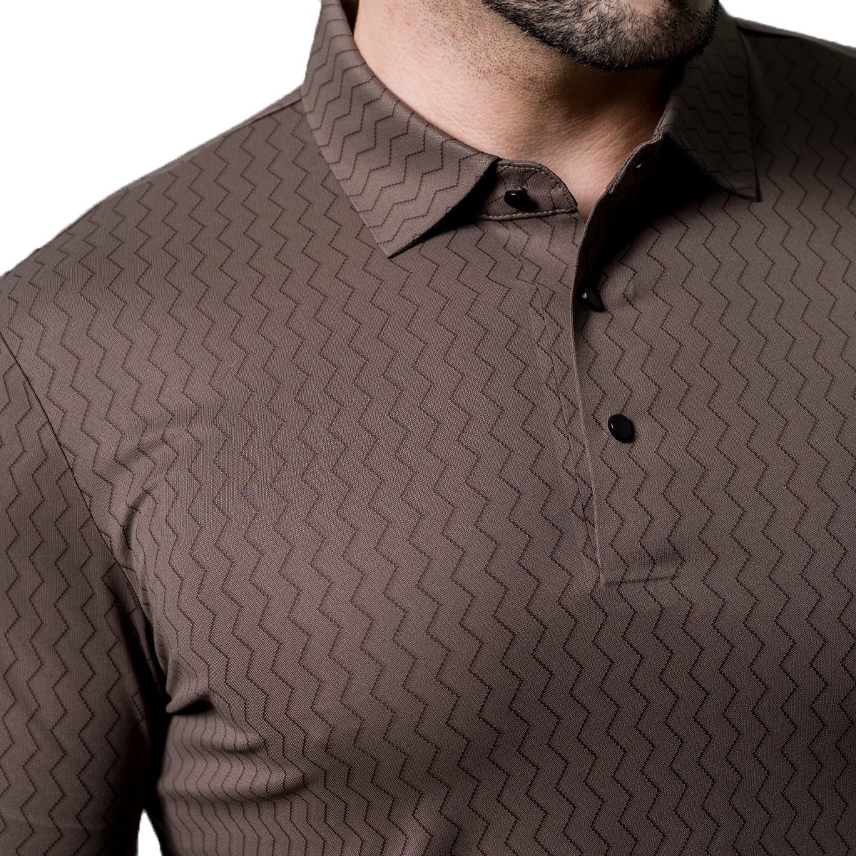 PLAYERA BAROCCO BROWN PS706BROWN