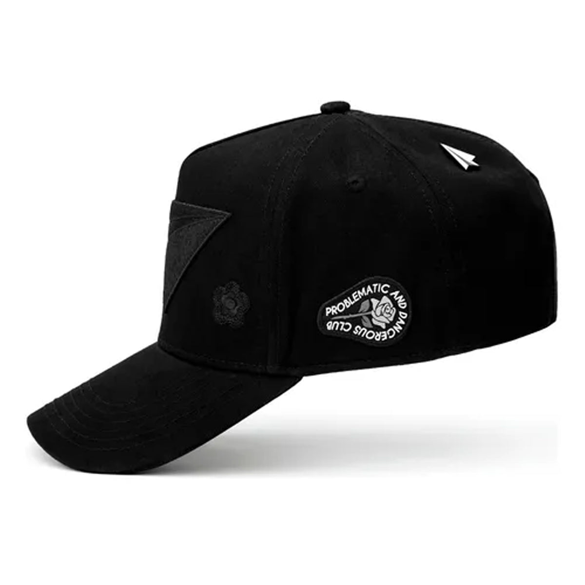 GORRA PROBLEMATIC & DANGEROUS CLUB LOVERS PAPERPLANE BLACK
