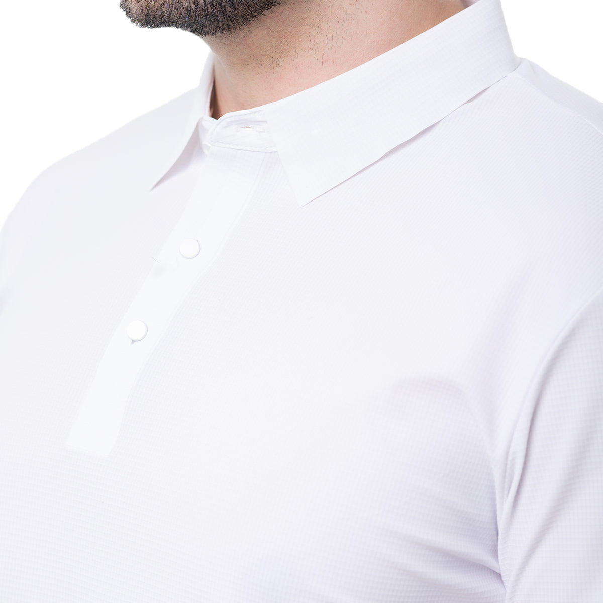 PLAYERA WHITE COLLOR'S COUTURE POLO226WHITE