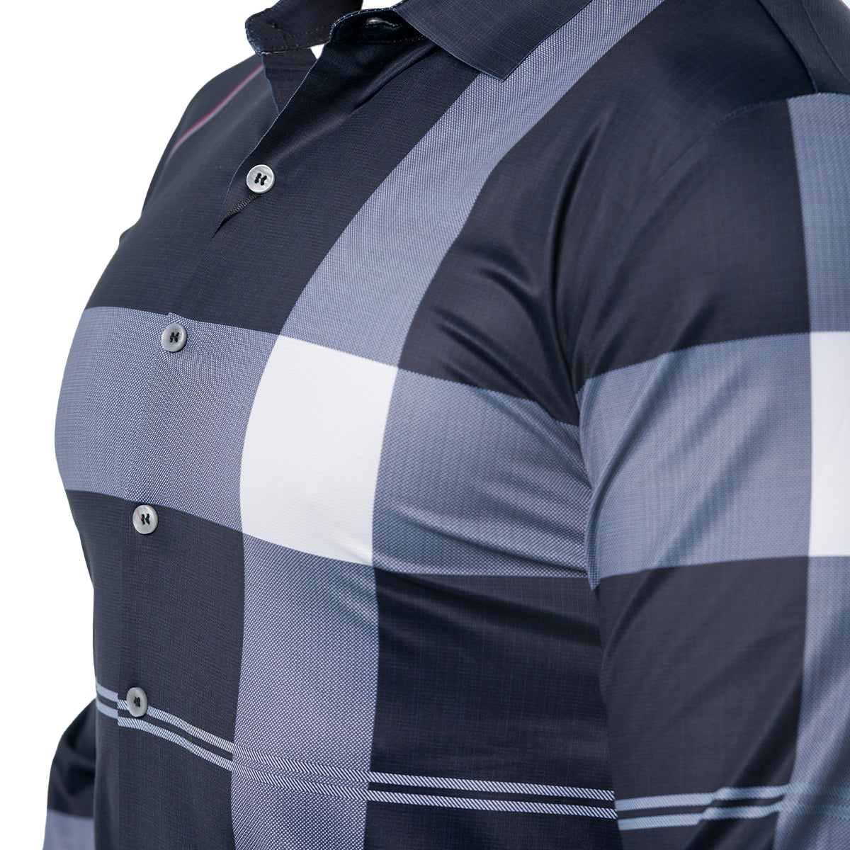 CAMISA MANGA LARGA BLACK PAVINI SH26501BLACK