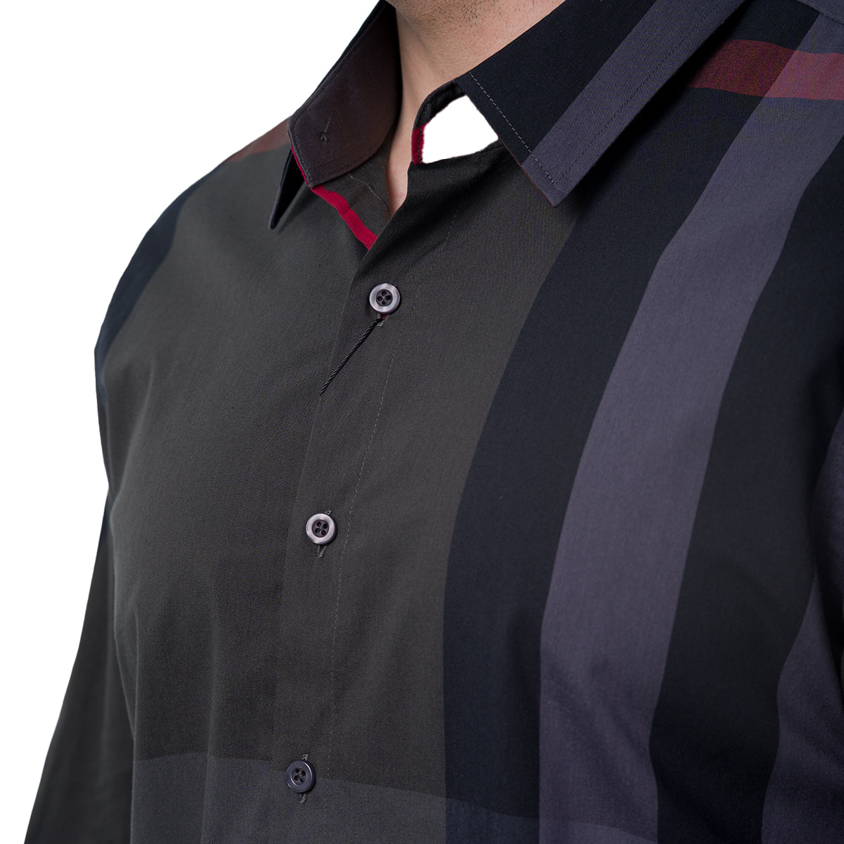 CAMISA MANGA LARGA GREY CLAVI CJLS103GREY
