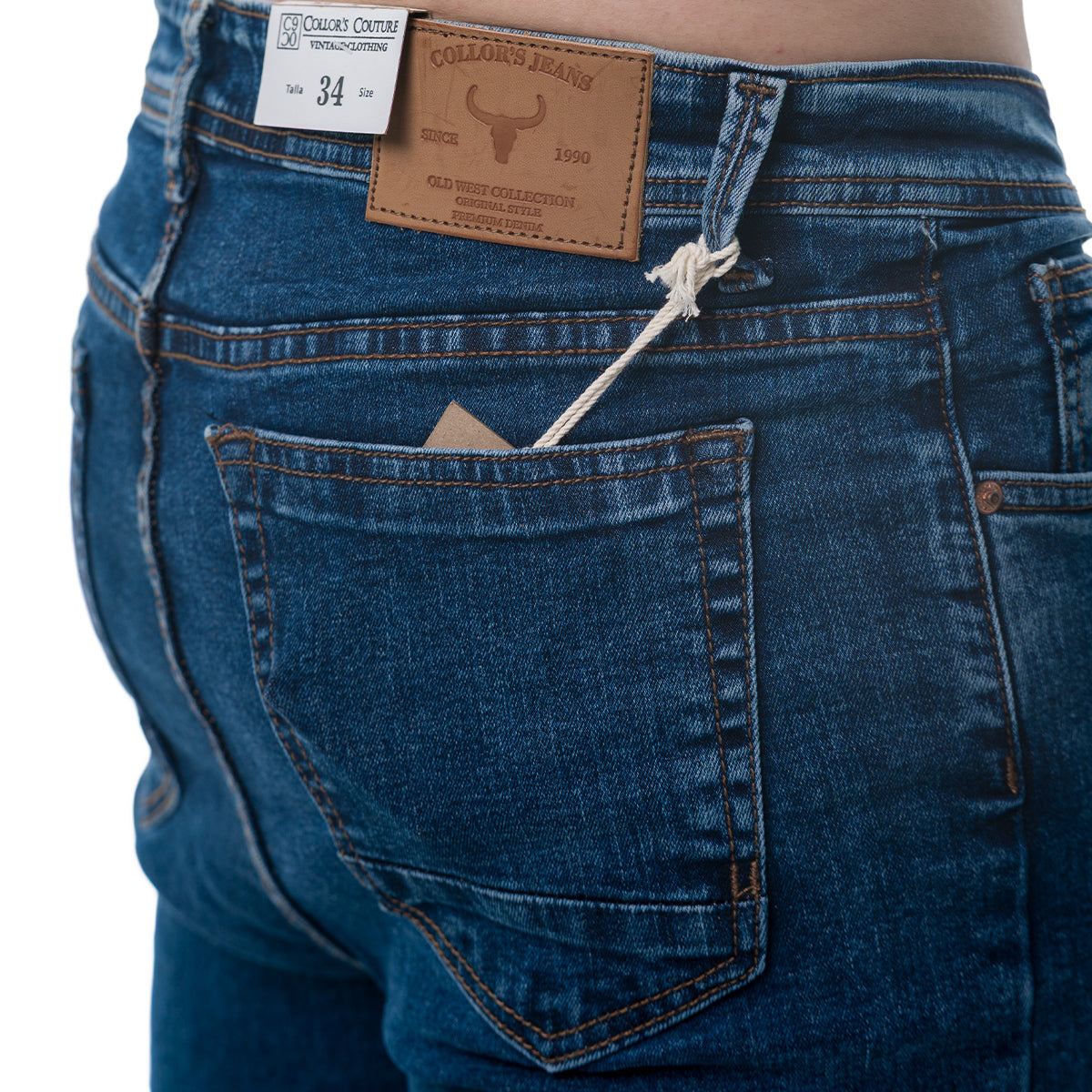 PANTALÓN COLLOR'S COUTURE BLUE 507STBUTSFITSTON