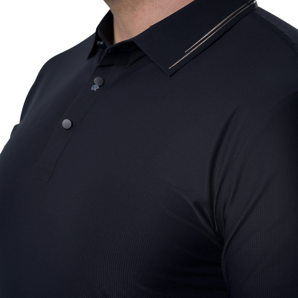 PLAYERA BLACK COLLOR'S COUTURE POLO29BLACK