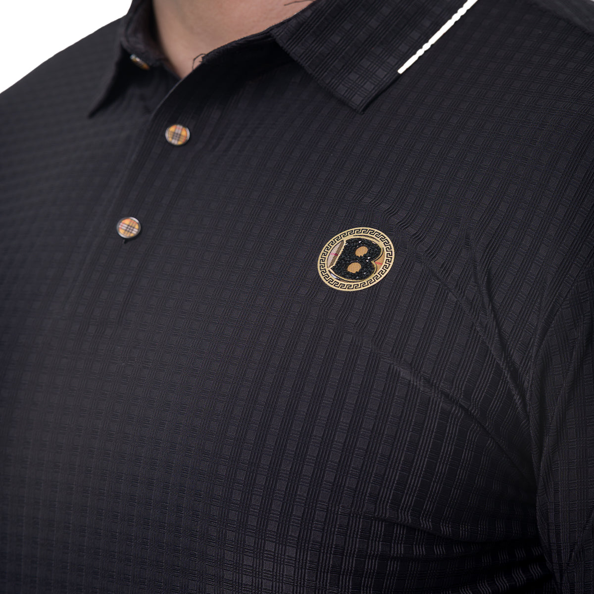 PLAYERA MODERNO BLACK MJP1052BLACK