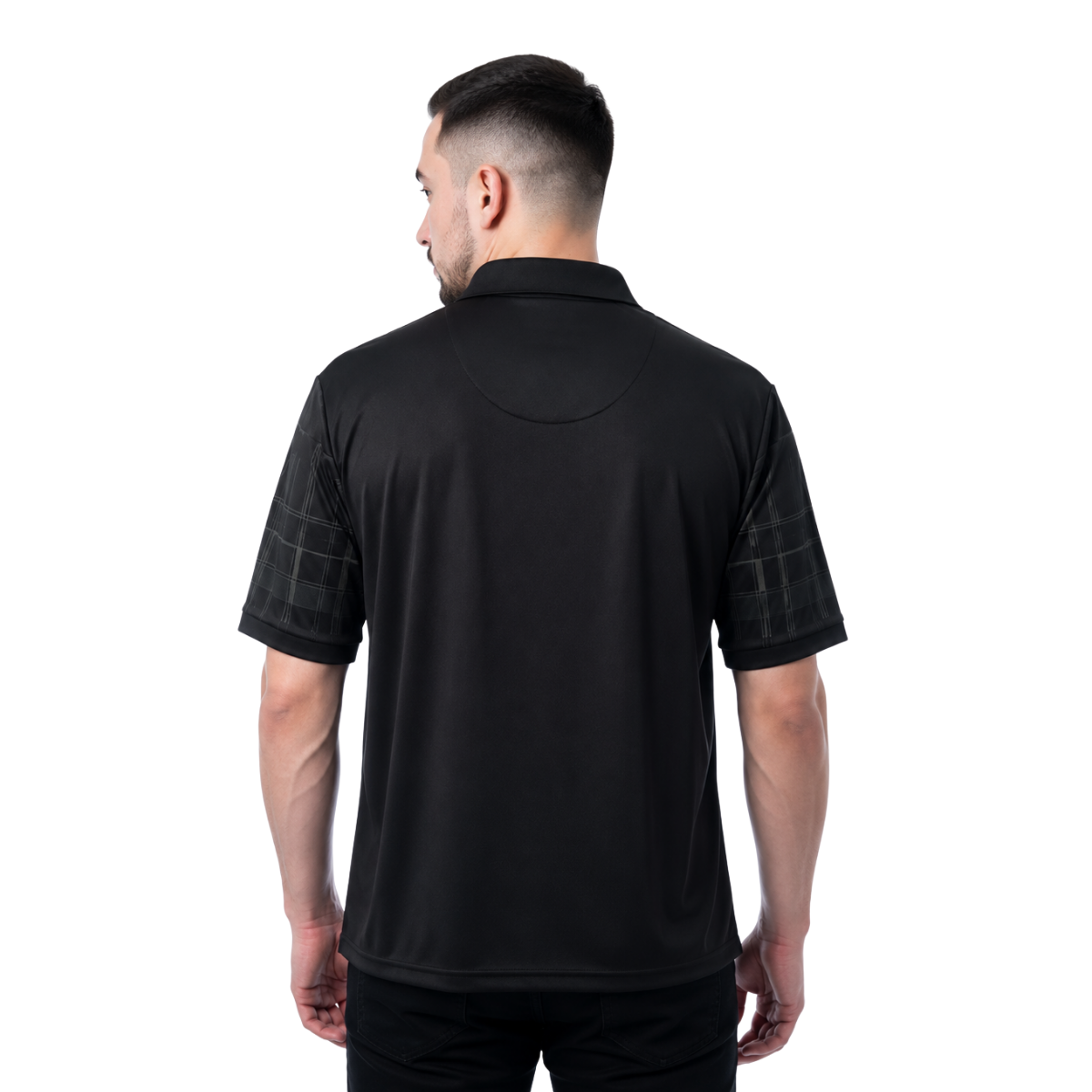PLAYERA PAVINI BLACK P26033BLACK